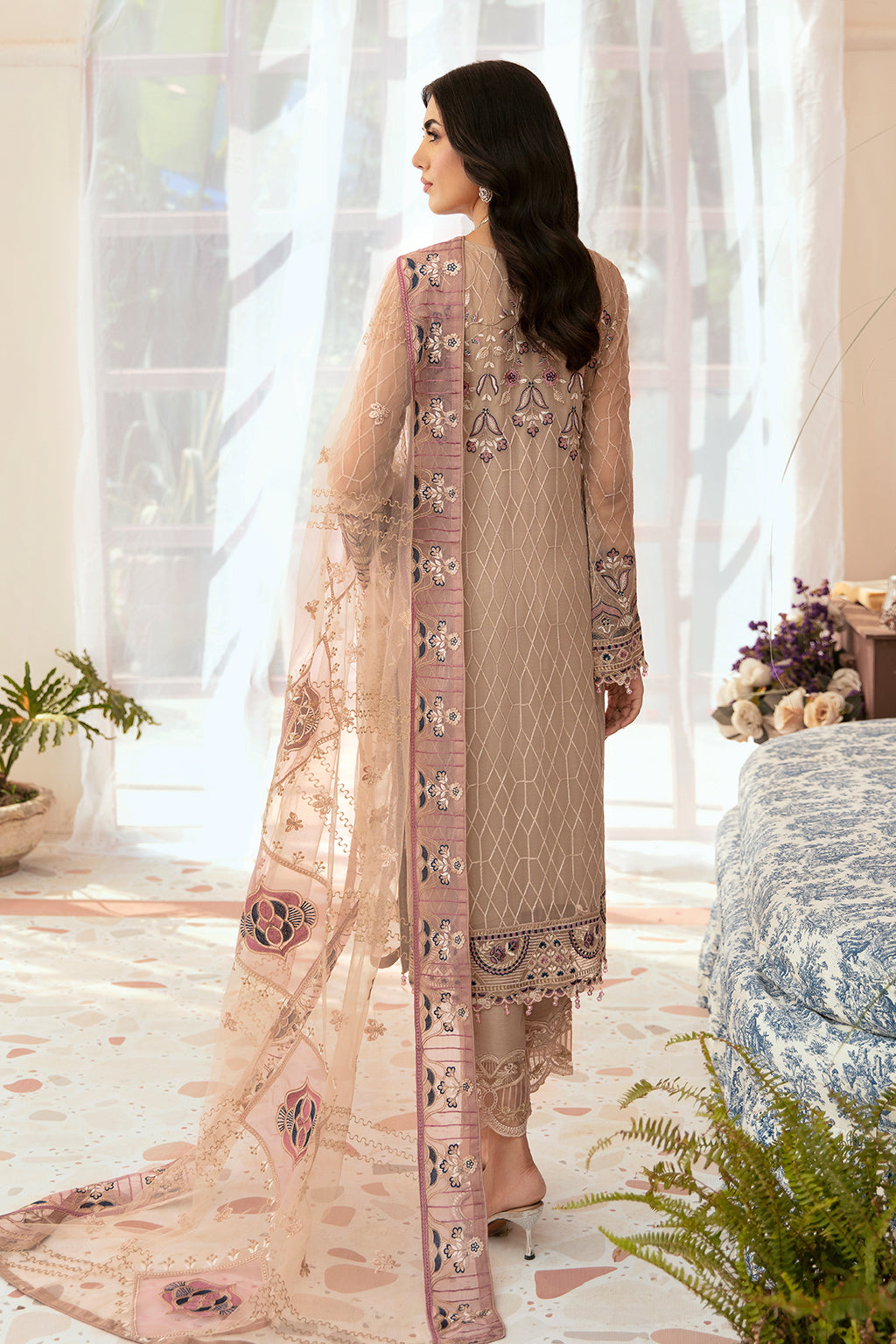 Ramsha | Weightless Chiffon 24 | F-2611 - Official Ramsha stockist in UK - Sakeena London
