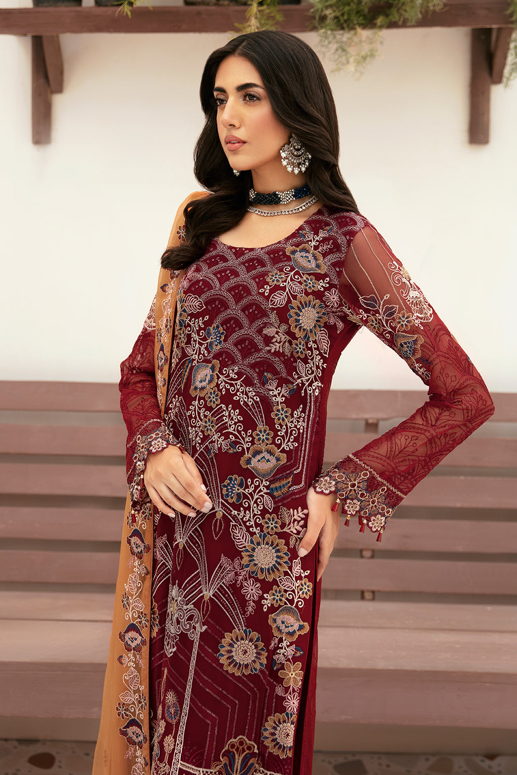Ramsha | Weightless Chiffon 24 | F-2612 - Official Ramsha stockist in UK - Sakeena London