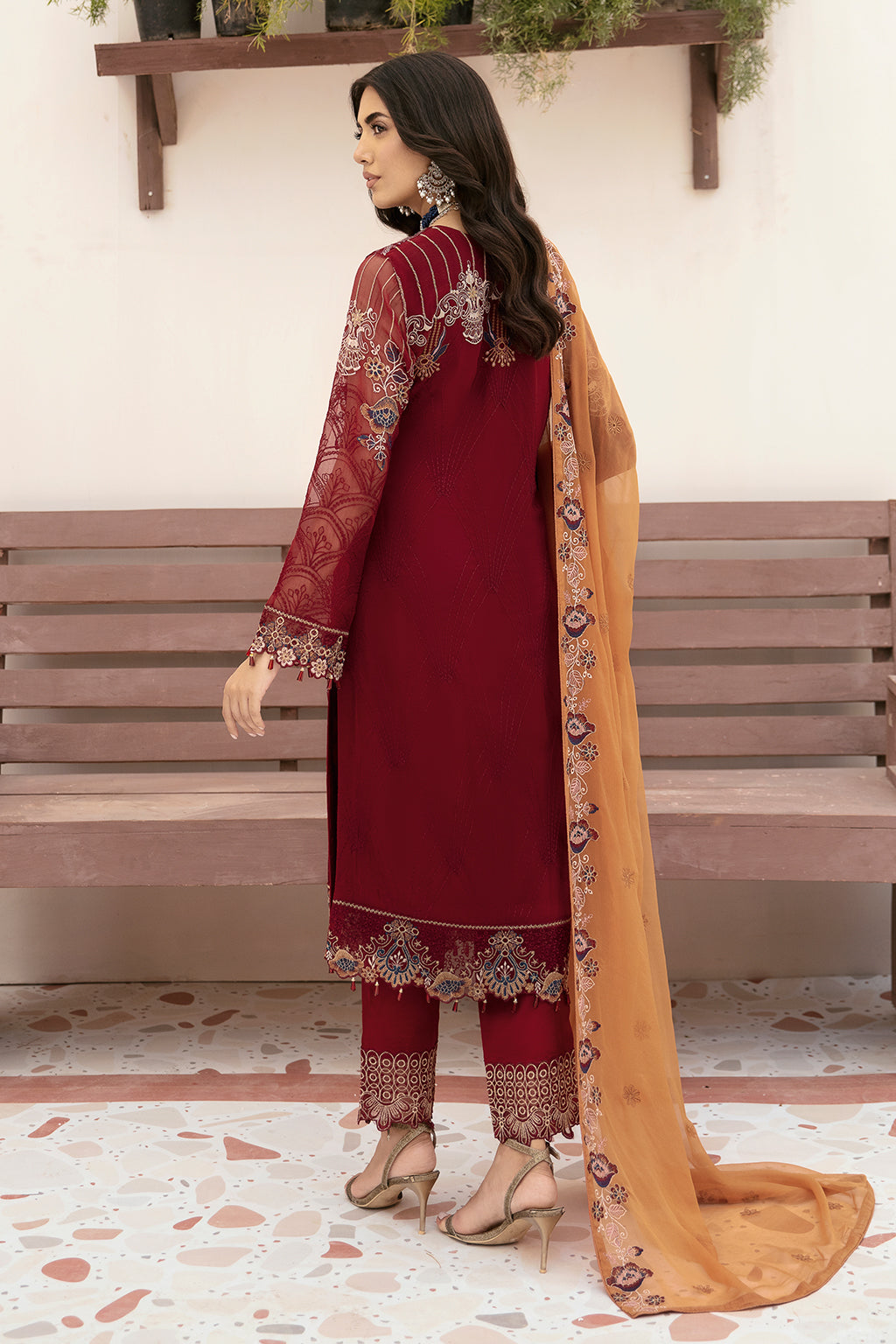 Ramsha | Weightless Chiffon 24 | F-2612 - Official Ramsha stockist in UK - Sakeena London