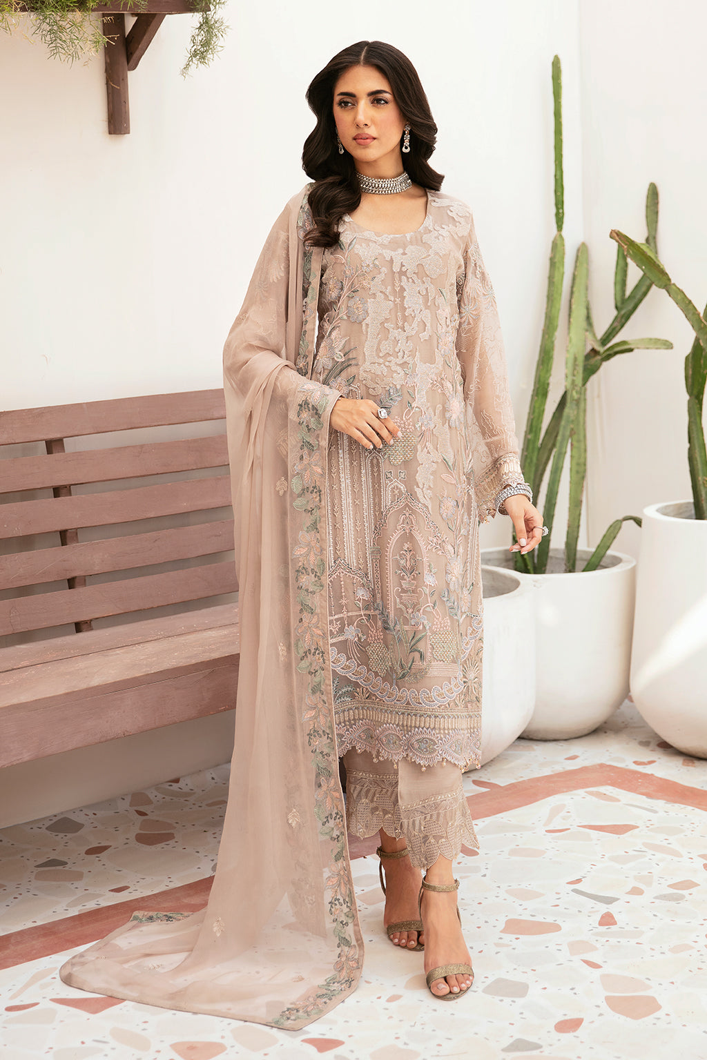 Ramsha | Weightless Chiffon 24 | F-2601 - Official Ramsha stockist in UK - Sakeena London