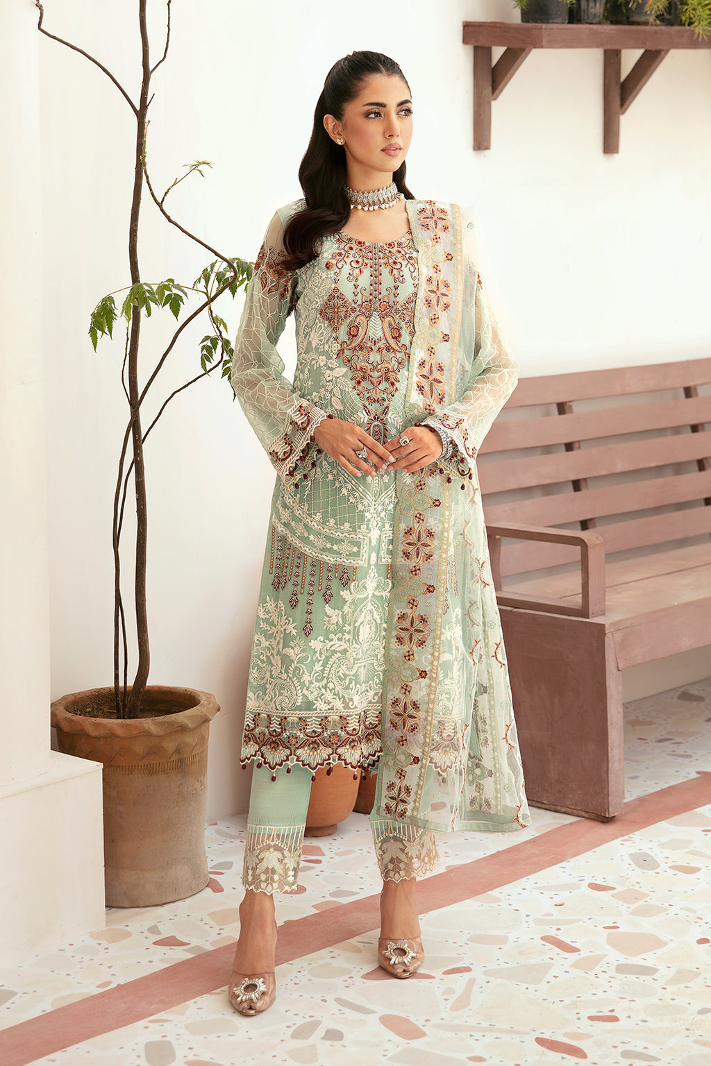 Ramsha | Weightless Chiffon 24 | F-2607 - Official Ramsha stockist in UK - Sakeena London