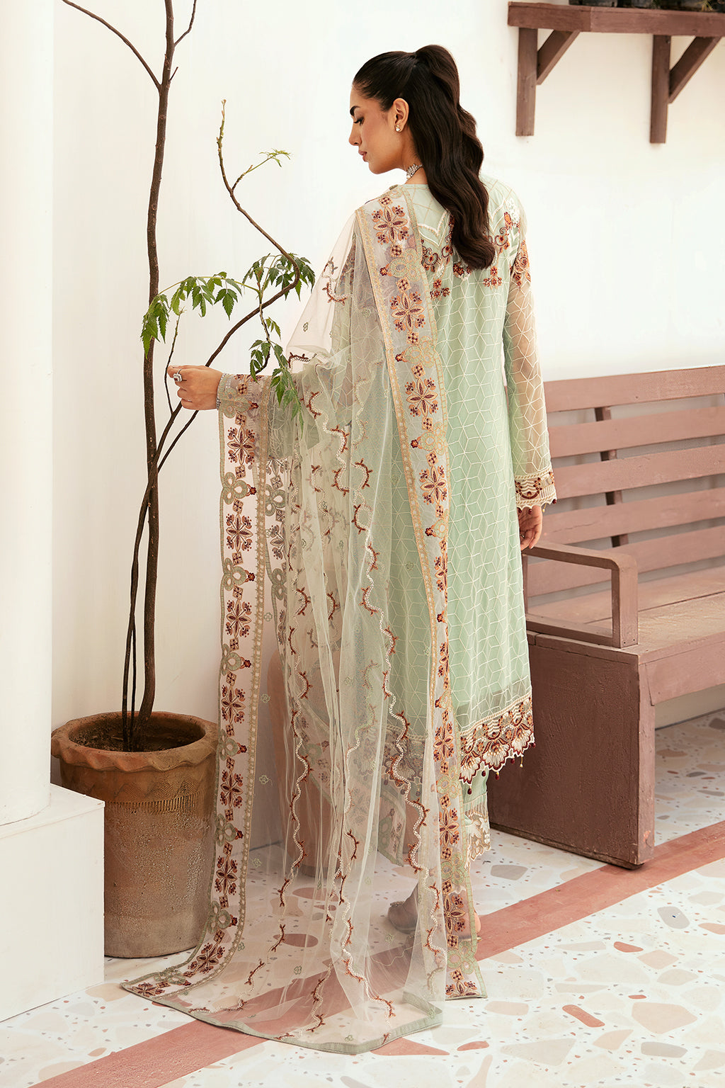 Ramsha | Weightless Chiffon 24 | F-2607 - Official Ramsha stockist in UK - Sakeena London