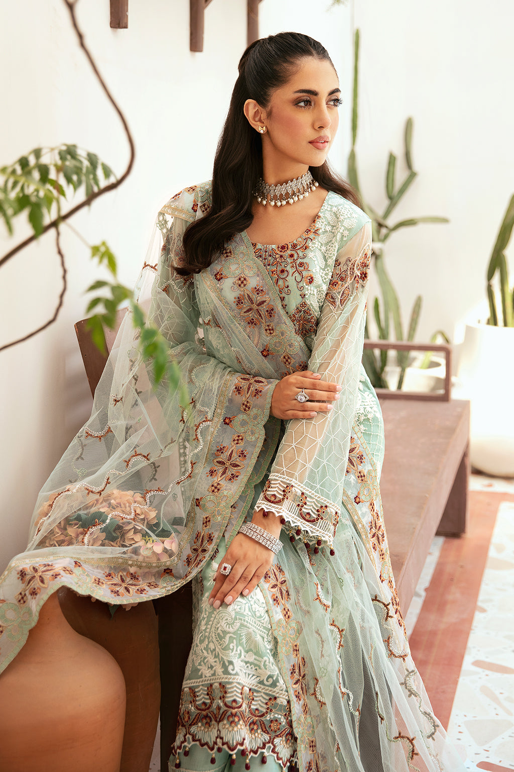 Ramsha | Weightless Chiffon 24 | F-2607 - Official Ramsha stockist in UK - Sakeena London