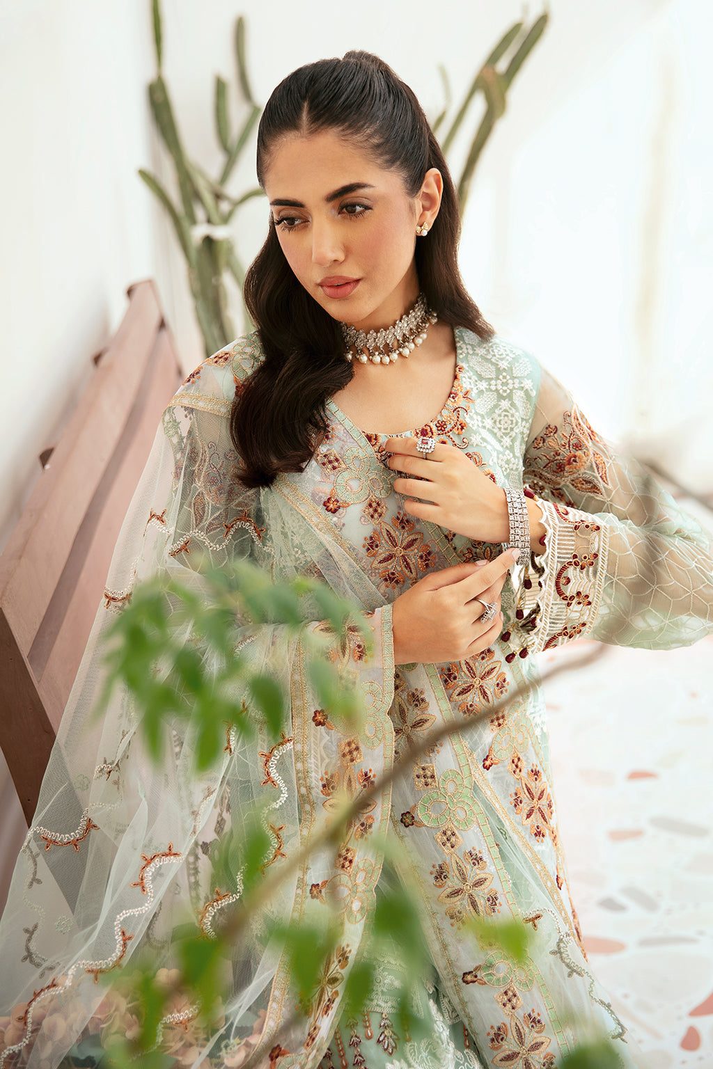 Ramsha | Weightless Chiffon 24 | F-2607 - Official Ramsha stockist in UK - Sakeena London