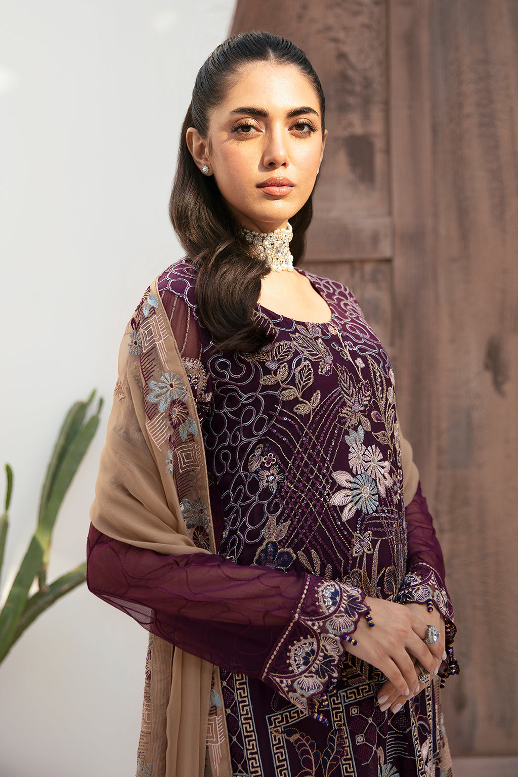 Ramsha | Weightless Chiffon 24 | F-2608 - Official Ramsha stockist in UK - Sakeena London
