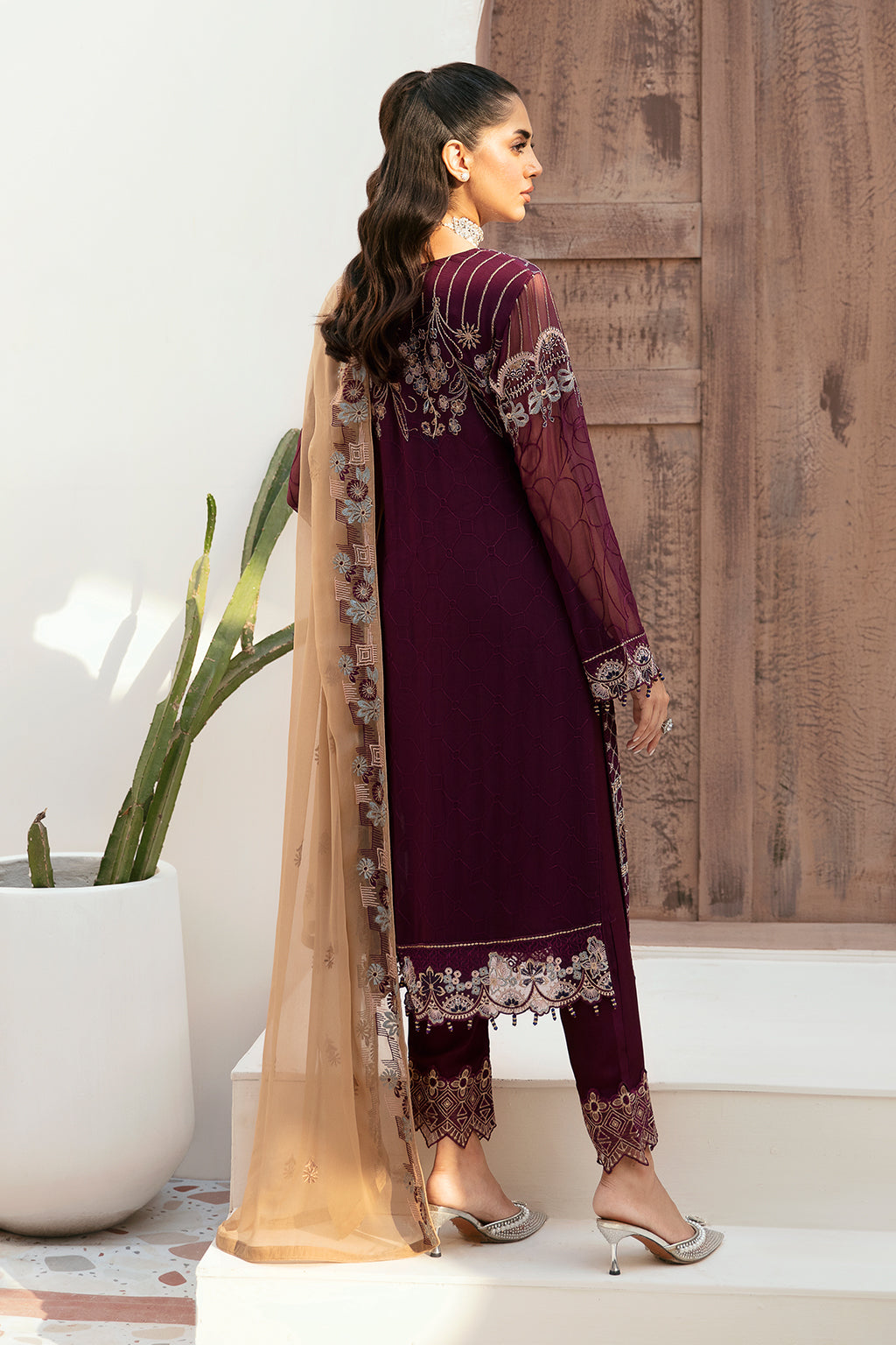 Ramsha | Weightless Chiffon 24 | F-2608 - Official Ramsha stockist in UK - Sakeena London