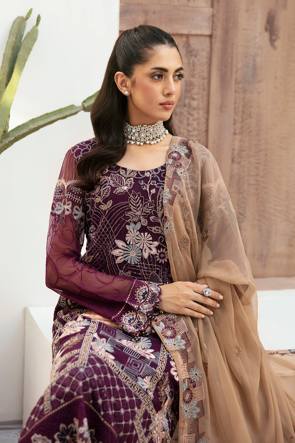 Ramsha | Weightless Chiffon 24 | F-2608 - Official Ramsha stockist in UK - Sakeena London