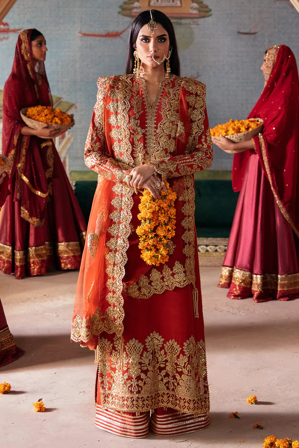 Saad Shaikh | Singhar Festive 23 | Rani - Official Saad Shaikh stockist in UK - Sakeena London