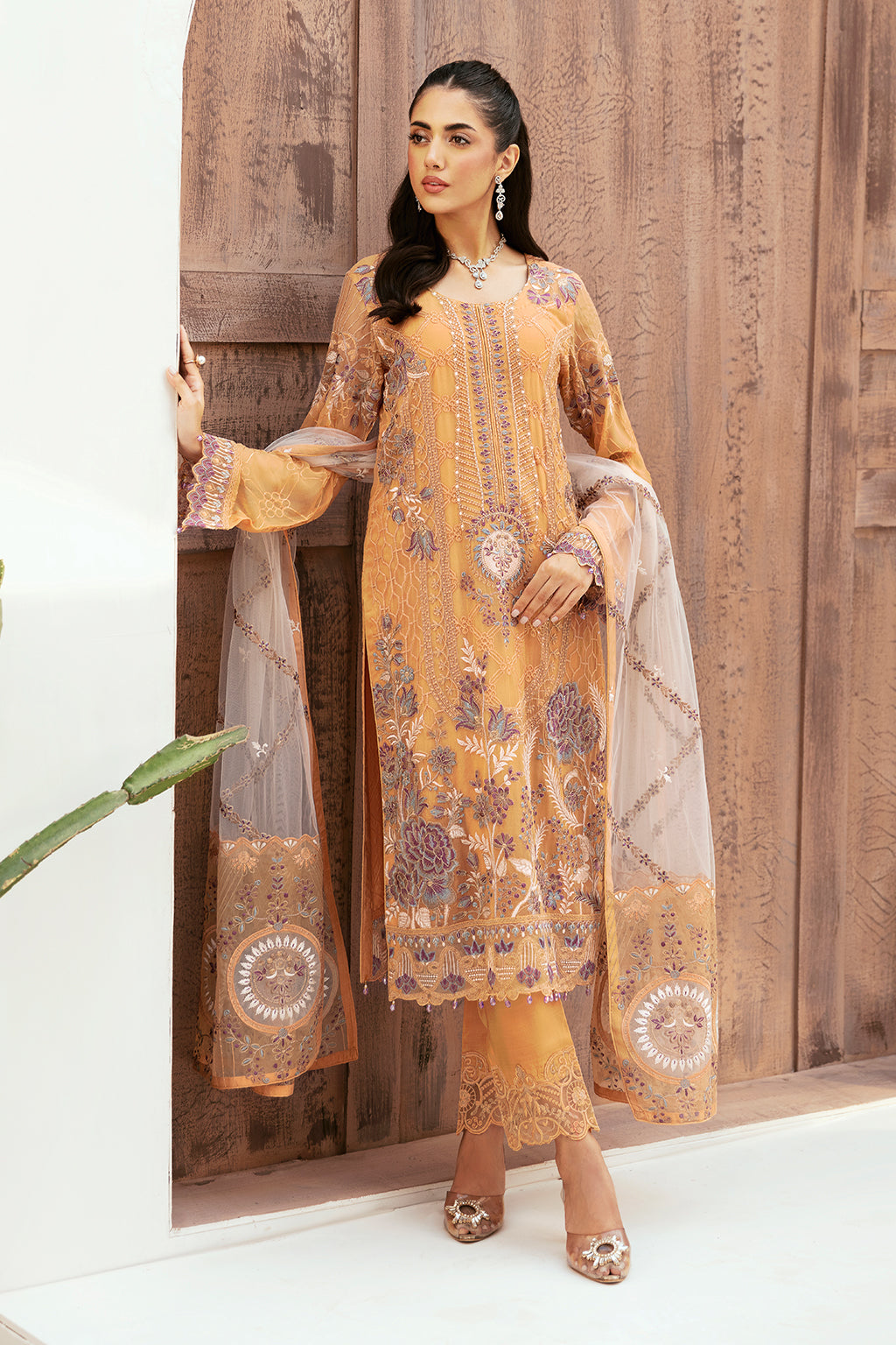 Ramsha | Weightless Chiffon 24 | F-2603 - Official Ramsha stockist in UK - Sakeena London