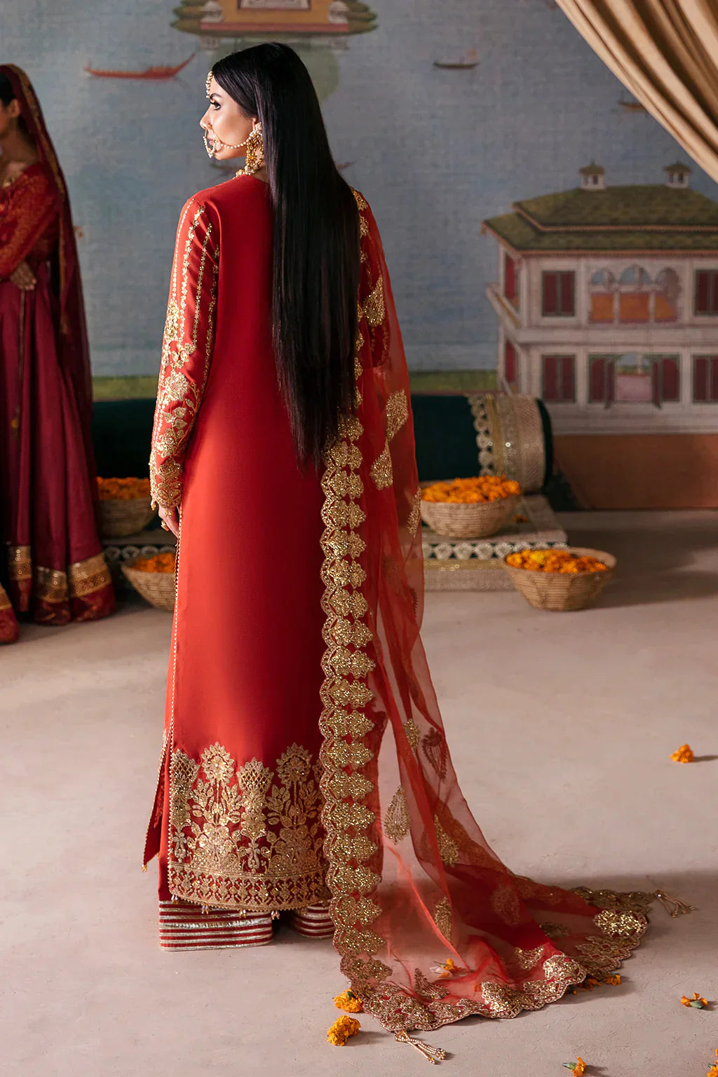 Saad Shaikh | Singhar Festive 23 | Rani - Official Saad Shaikh stockist in UK - Sakeena London