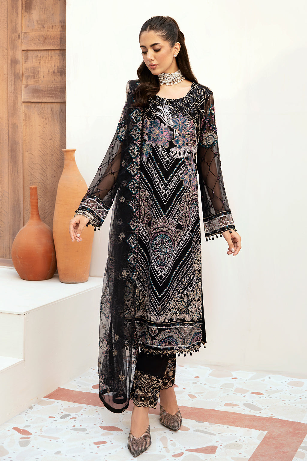 Ramsha | Weightless Chiffon 24 | F-2606 - Official Ramsha stockist in UK - Sakeena London