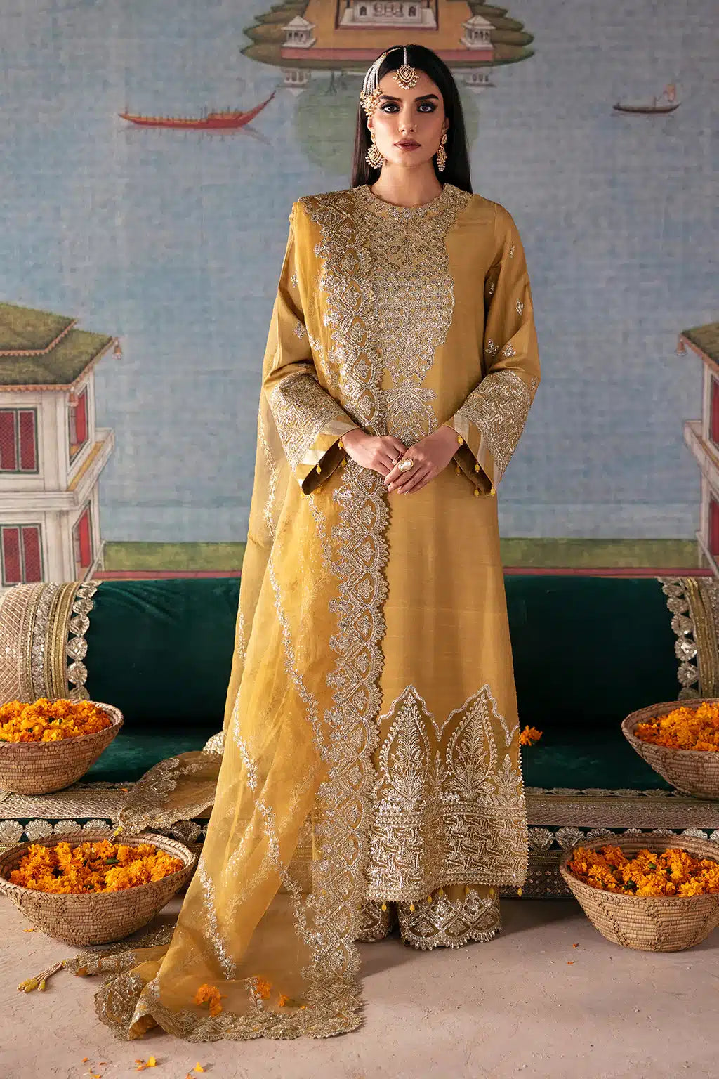 Saad Shaikh | Singhar Festive 23 | Mayal - Official Saad Shaikh stockist in UK - Sakeena London