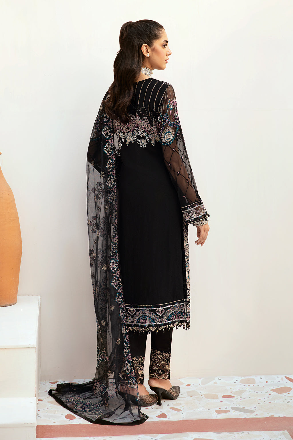 Ramsha | Weightless Chiffon 24 | F-2606 - Official Ramsha stockist in UK - Sakeena London