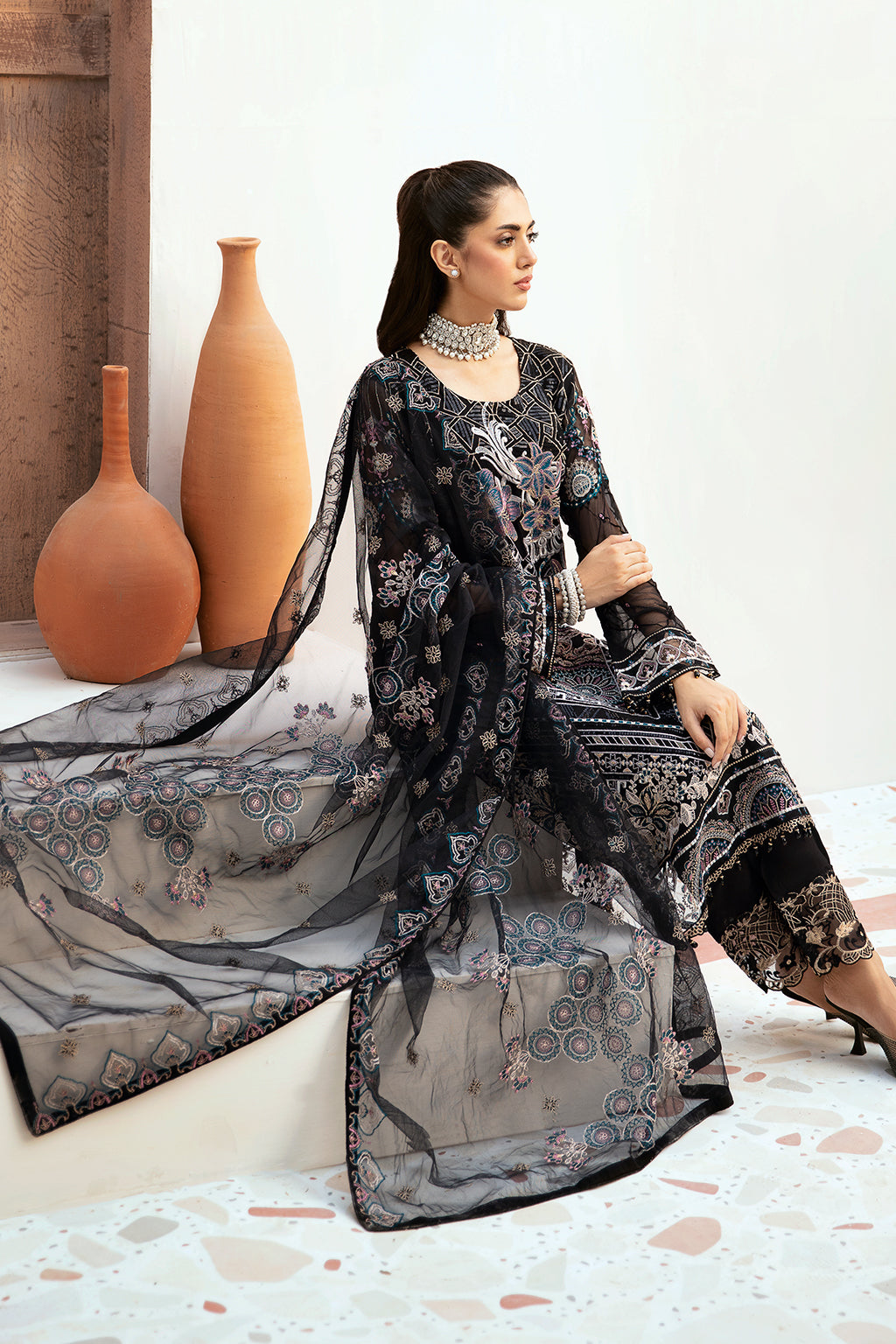 Ramsha | Weightless Chiffon 24 | F-2606 - Official Ramsha stockist in UK - Sakeena London