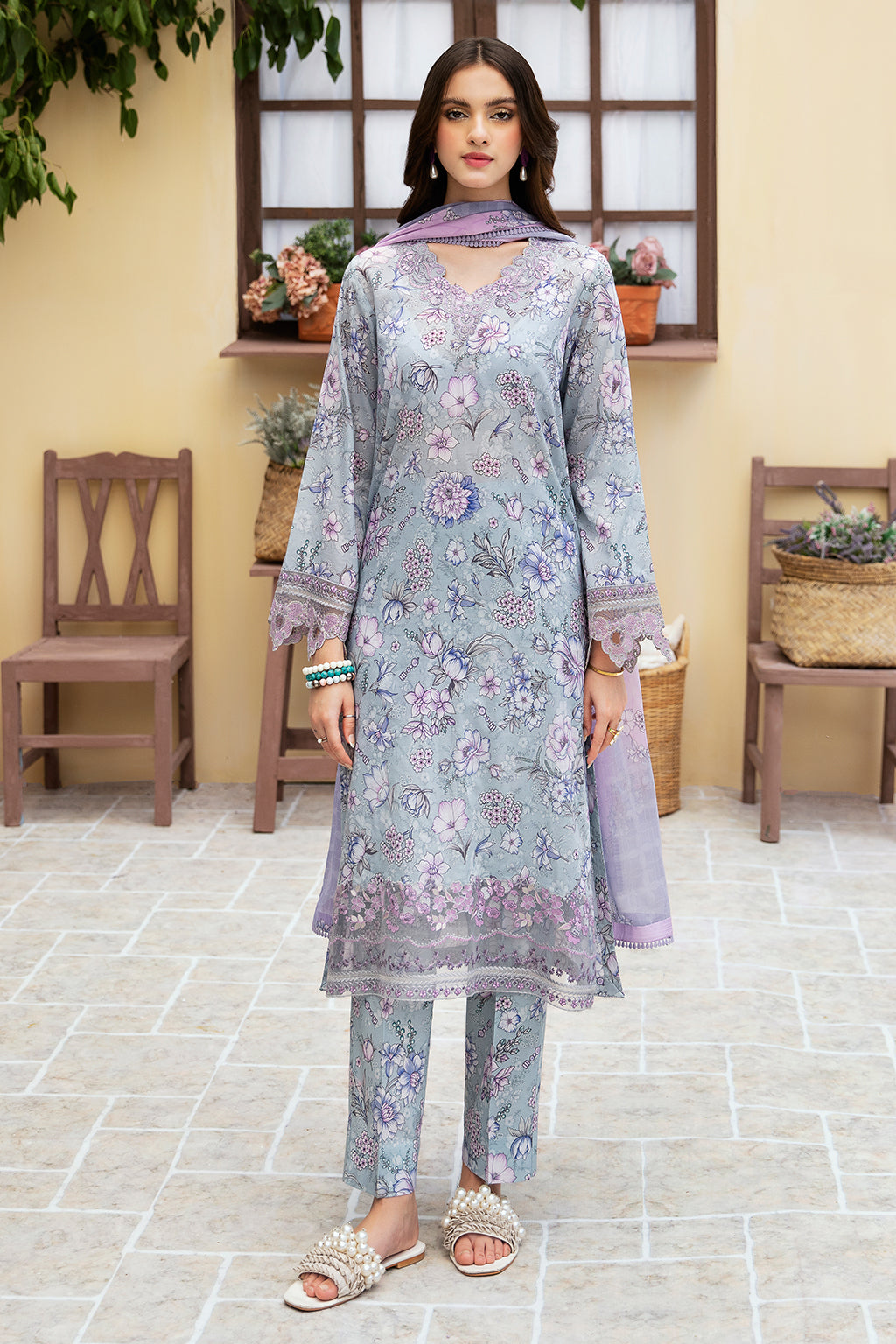 Ramsha | Rangrez Lawn Collection | N-508 - Official Ramsha stockist in UK - Sakeena London