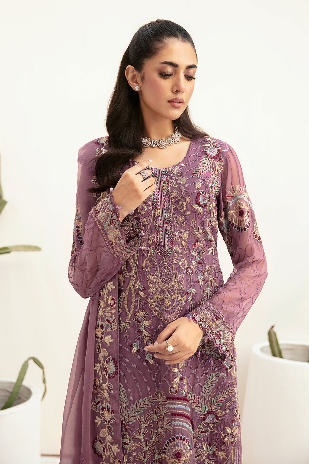 Ramsha | Weightless Chiffon 24 | F-2610 - Official Ramsha stockist in UK - Sakeena London