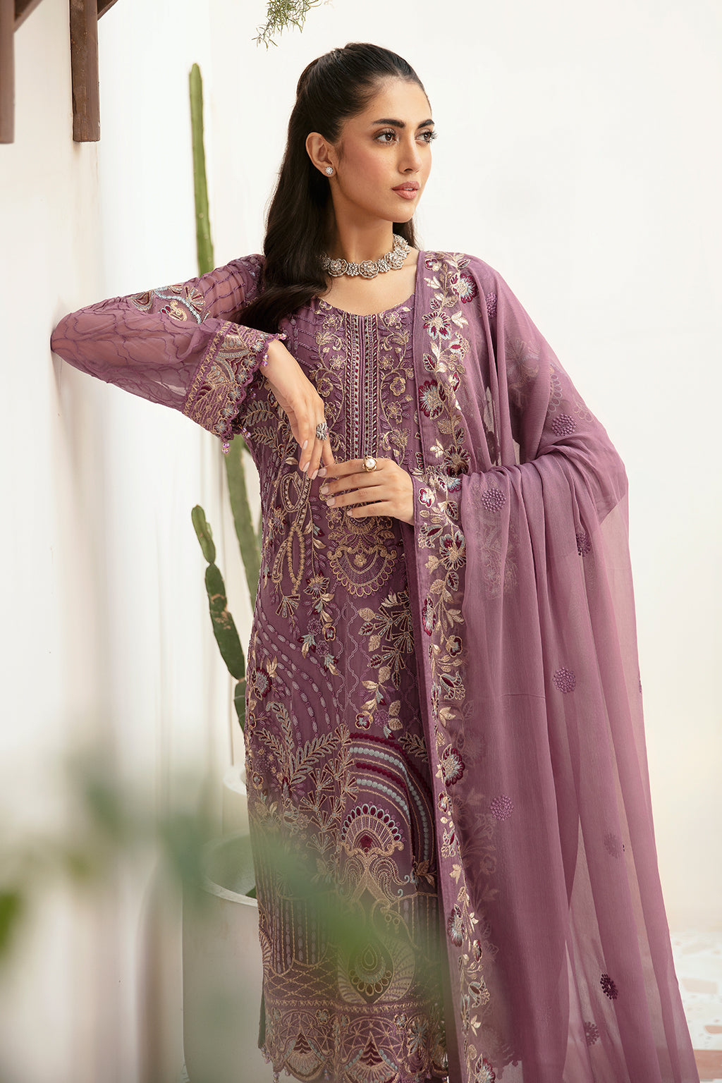 Ramsha | Weightless Chiffon 24 | F-2610 - Official Ramsha stockist in UK - Sakeena London