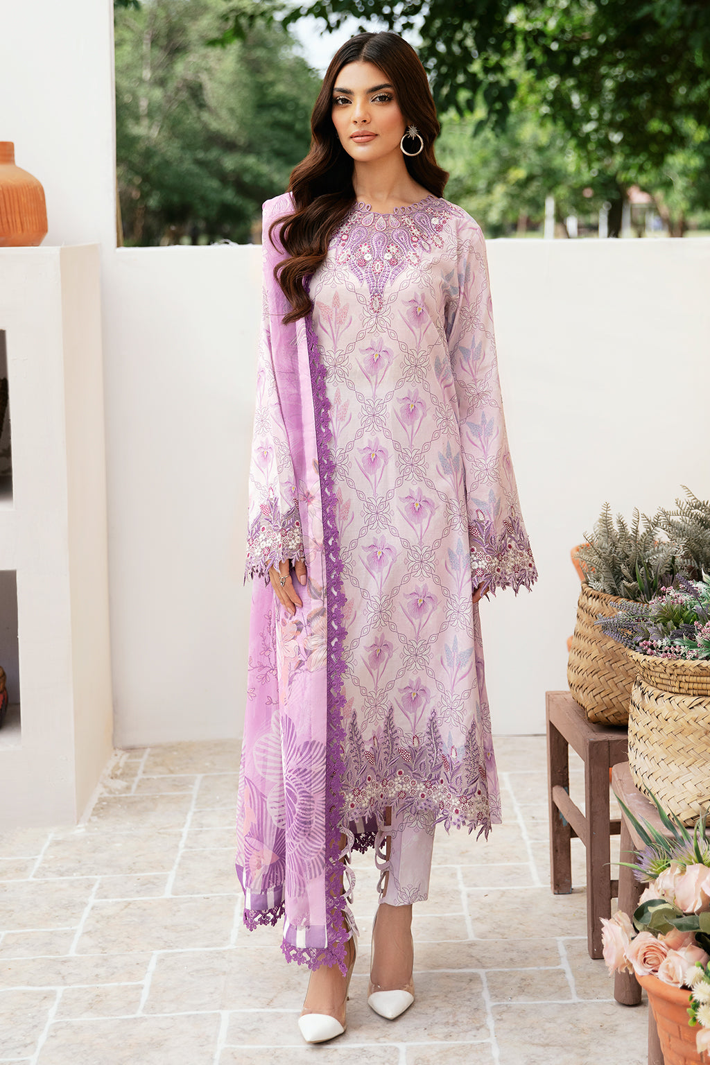 Ramsha | Rangrez Lawn Collection | N-504 - Official Ramsha stockist in UK - Sakeena London