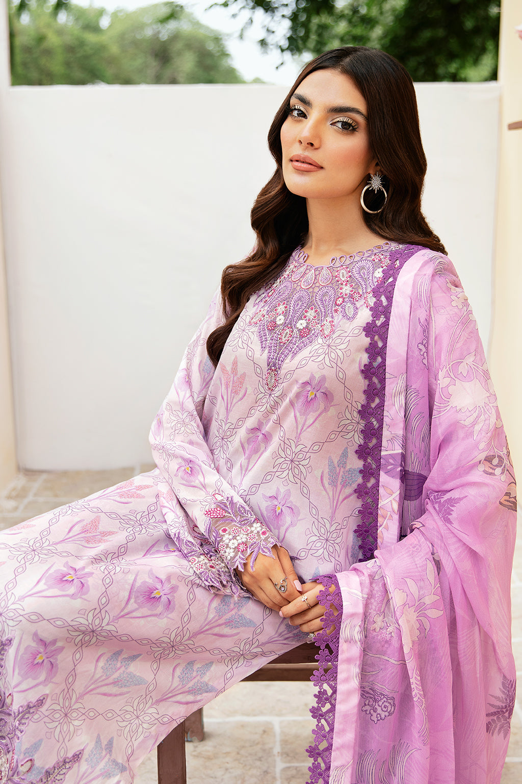 Ramsha | Rangrez Lawn Collection | N-504 - Official Ramsha stockist in UK - Sakeena London