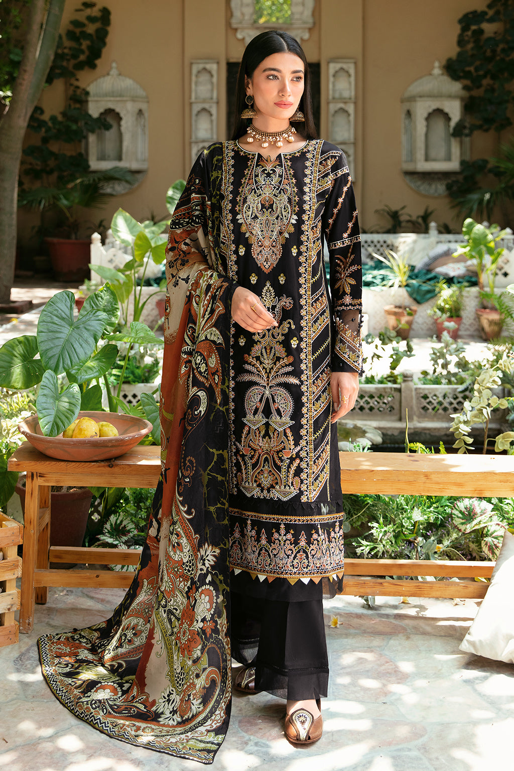 Ramsha | Mashaal Luxury Lawn | L-805 - Official Ramsha stockist in UK - Sakeena London