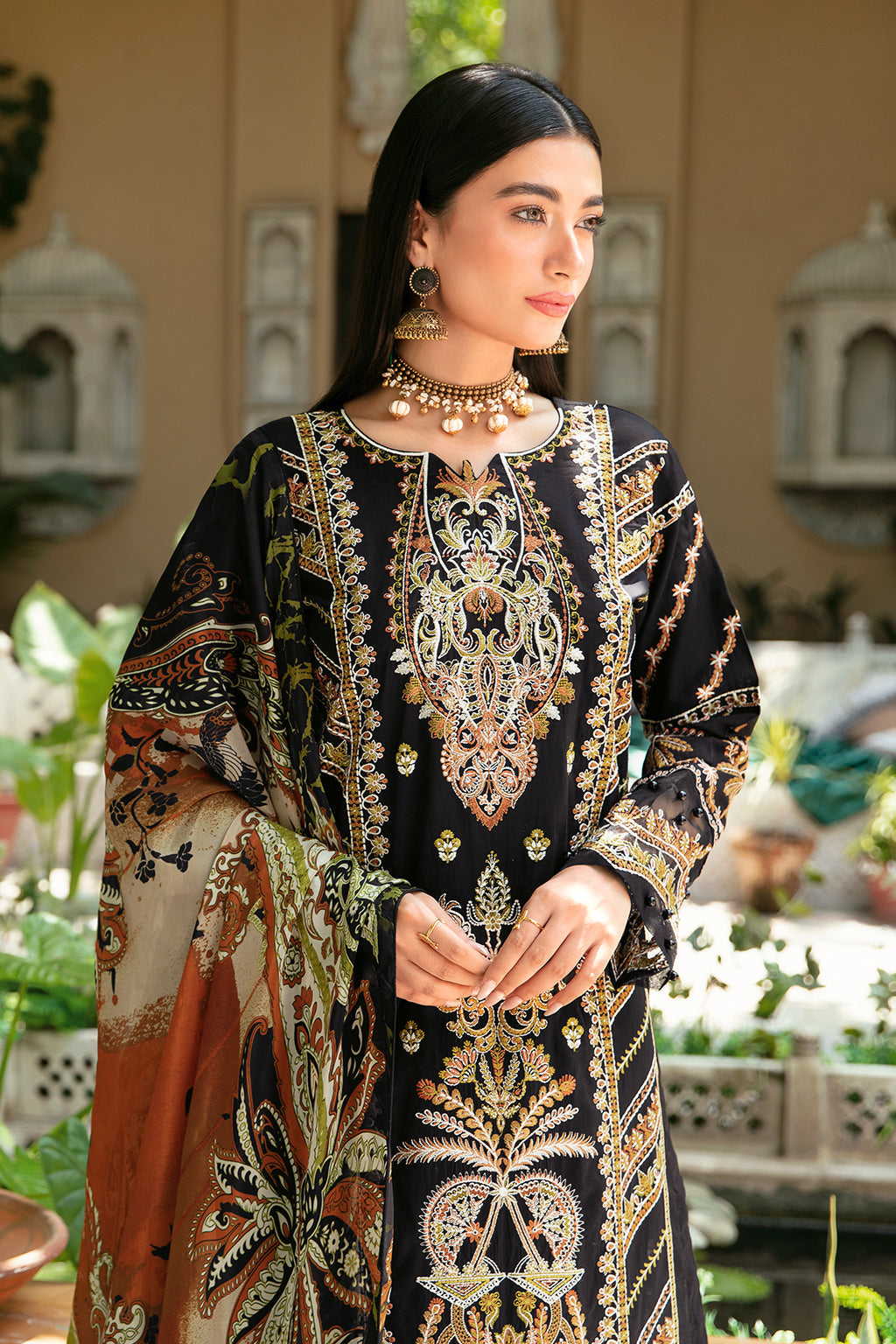 Ramsha | Mashaal Luxury Lawn | L-805 - Official Ramsha stockist in UK - Sakeena London