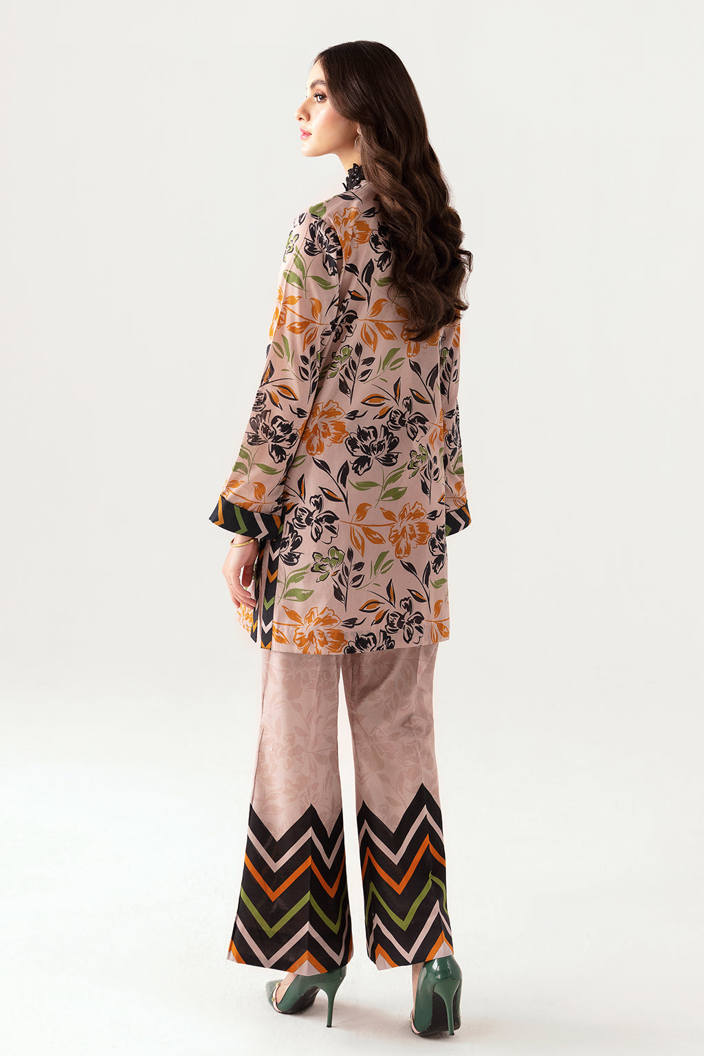 Ramsha | Pinted Lawn | RP-106 - Official Ramsha stockist in UK - Sakeena London