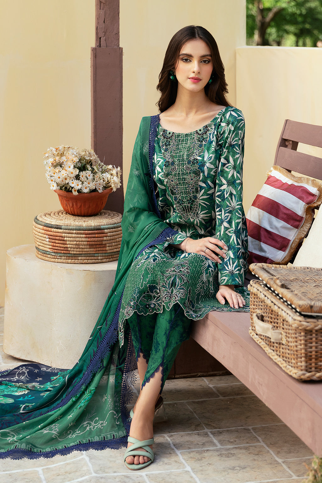 Ramsha | Rangrez Lawn Collection | N-507 - Official Ramsha stockist in UK - Sakeena London