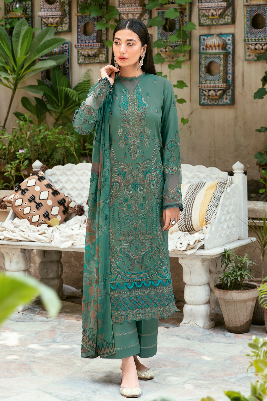 Ramsha | Luxury Lawn 24 | L-804 - Official Ramsha stockist in UK - Sakeena London
