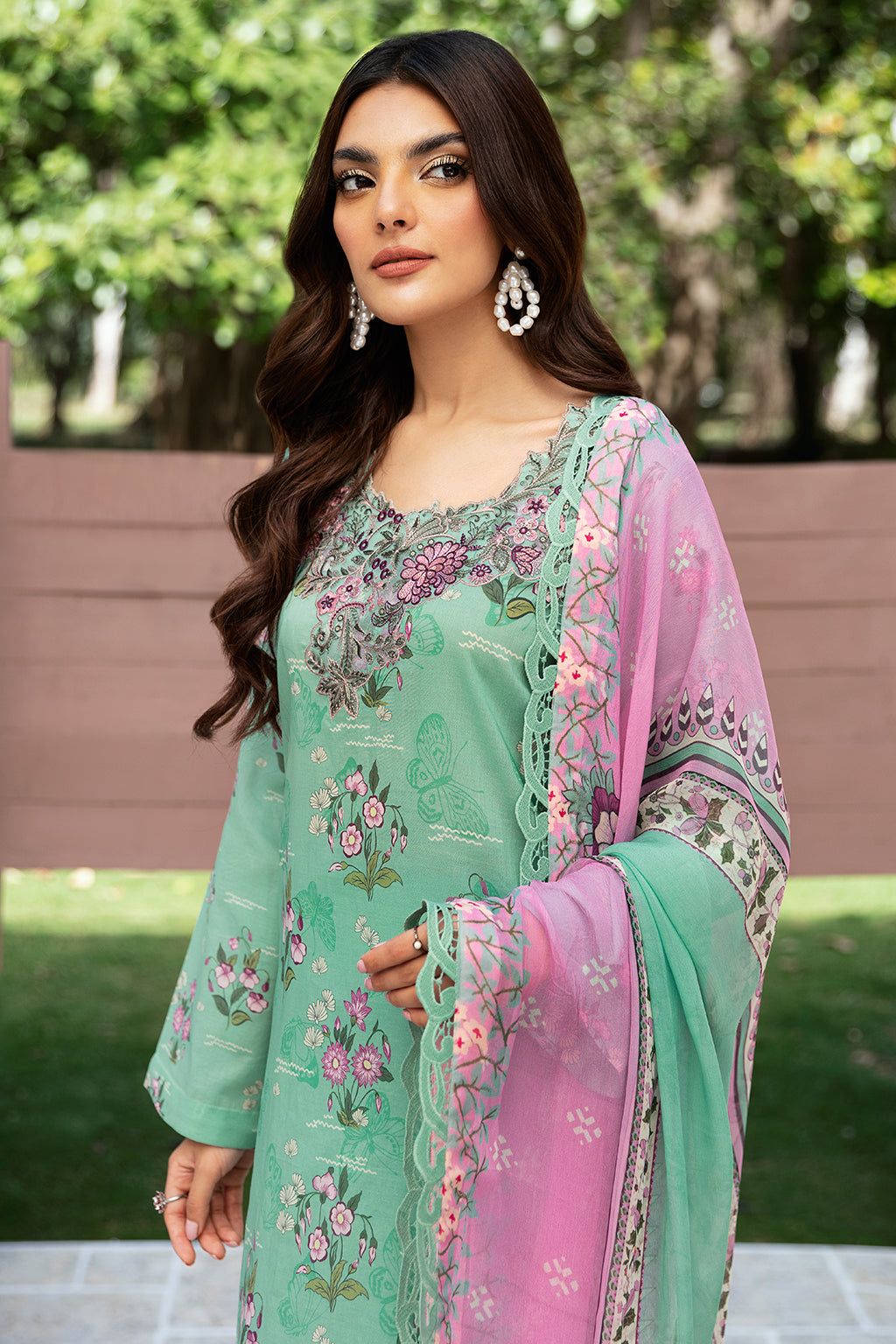 Ramsha | Rangrez Lawn Collection | N-510 - Official Ramsha stockist in UK - Sakeena London
