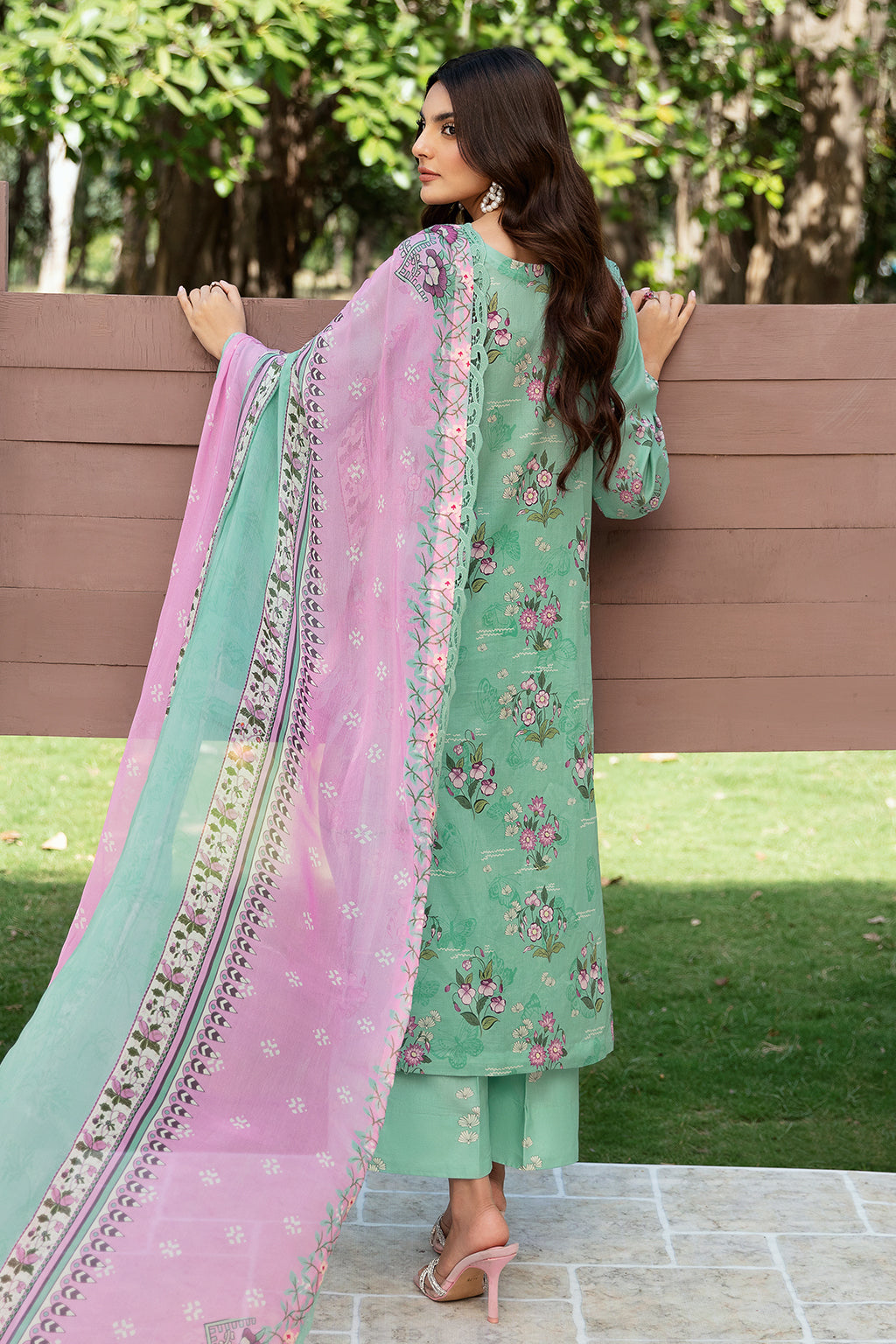 Ramsha | Rangrez Lawn Collection | N-510 - Official Ramsha stockist in UK - Sakeena London