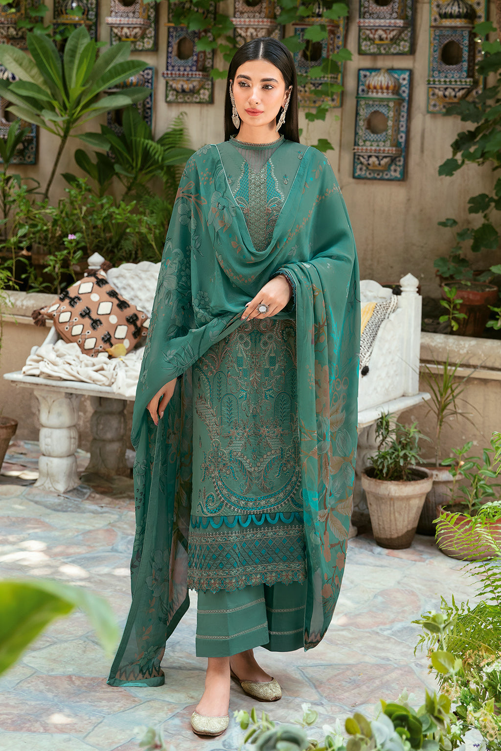 Ramsha | Luxury Lawn 24 | L-804 - Official Ramsha stockist in UK - Sakeena London