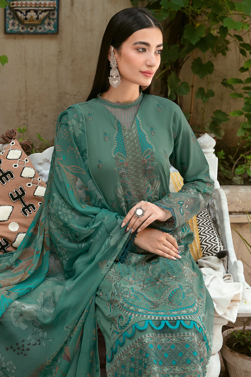 Ramsha | Luxury Lawn 24 | L-804 - Official Ramsha stockist in UK - Sakeena London
