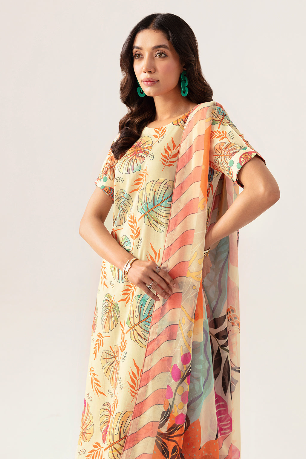 Ramsha | Pinted Lawn | RP-107 - Official Ramsha stockist in UK - Sakeena London