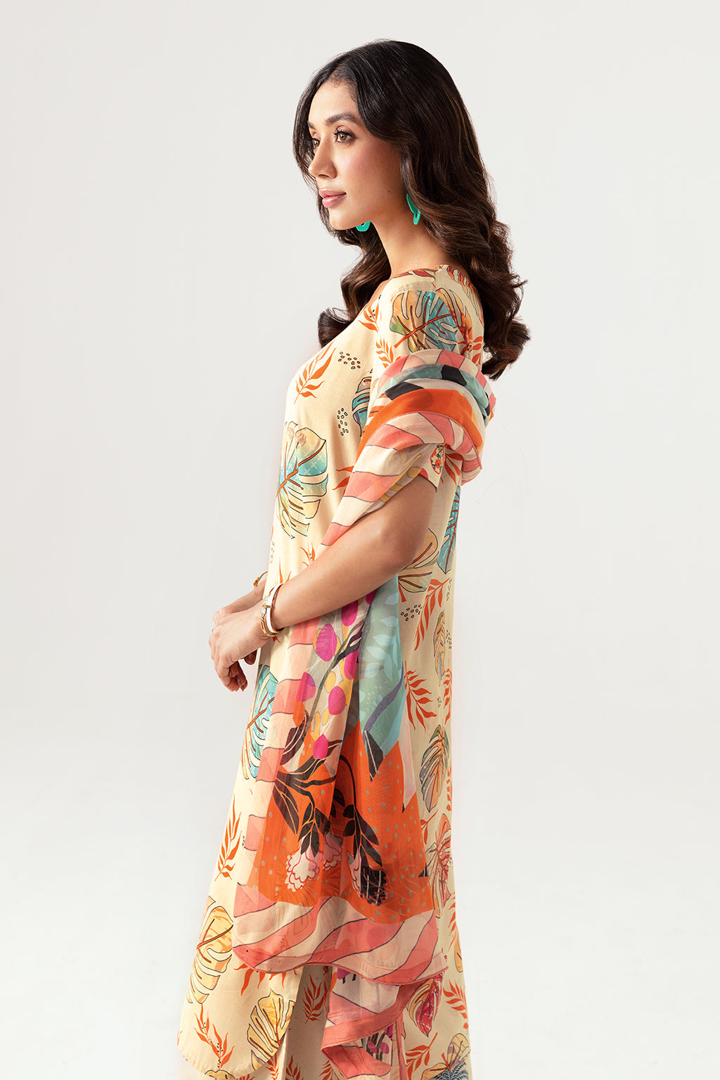 Ramsha | Pinted Lawn | RP-107 - Official Ramsha stockist in UK - Sakeena London