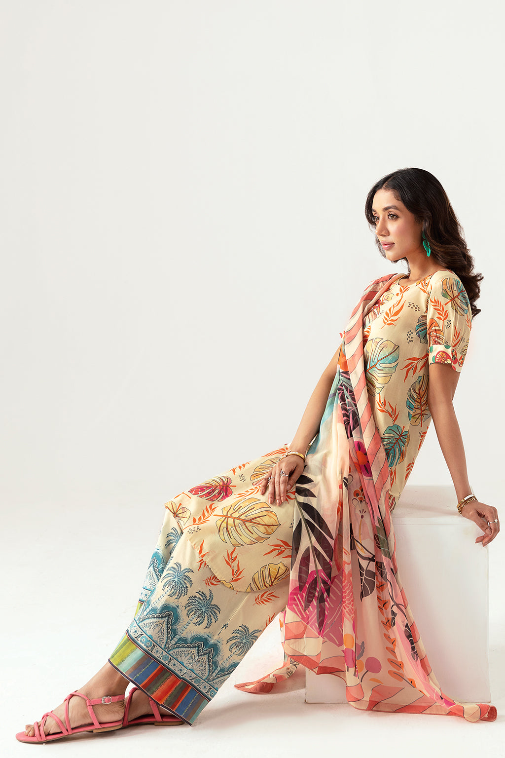 Ramsha | Pinted Lawn | RP-107 - Official Ramsha stockist in UK - Sakeena London