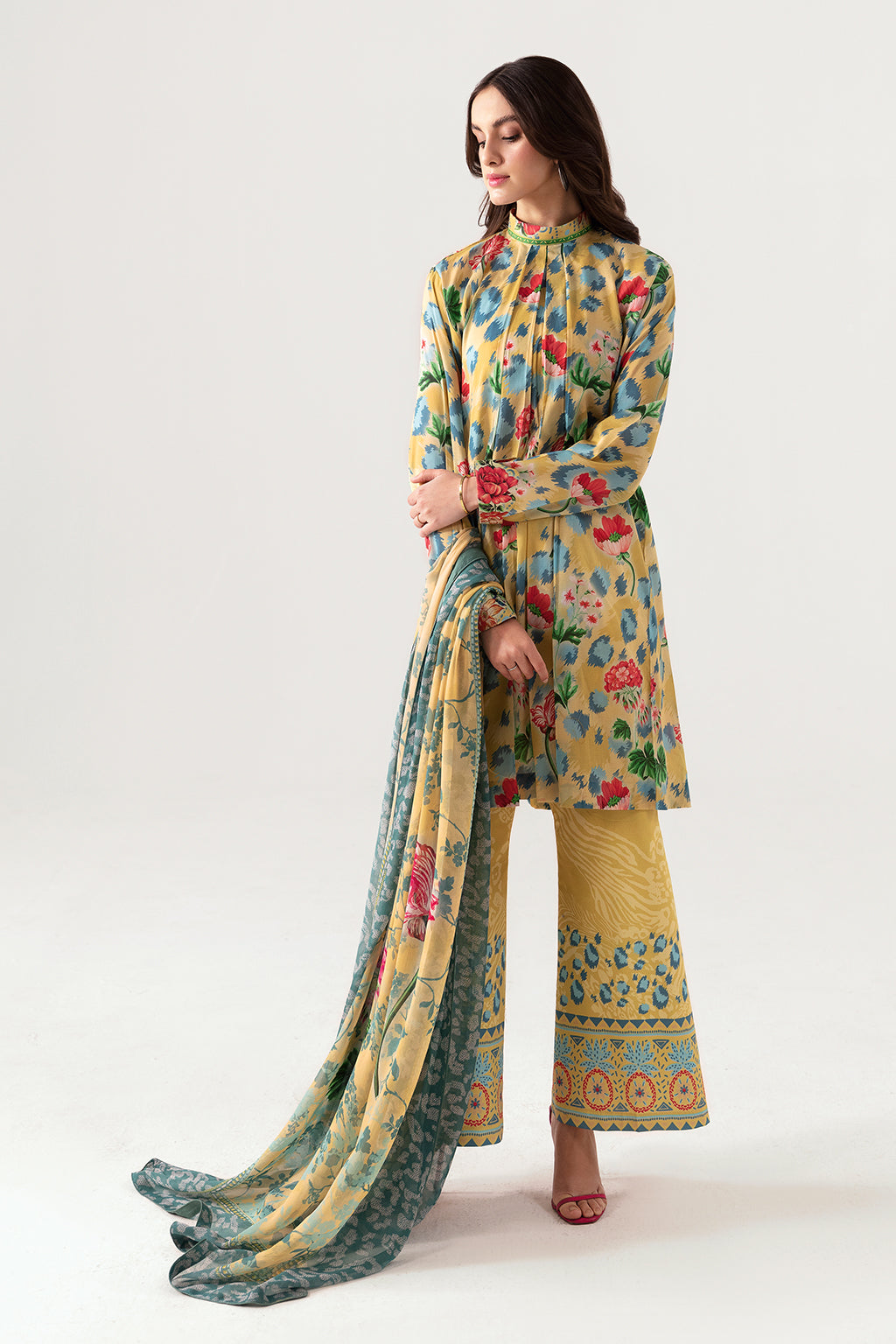Ramsha | Pinted Lawn | RP-109 - Official Ramsha stockist in UK - Sakeena London