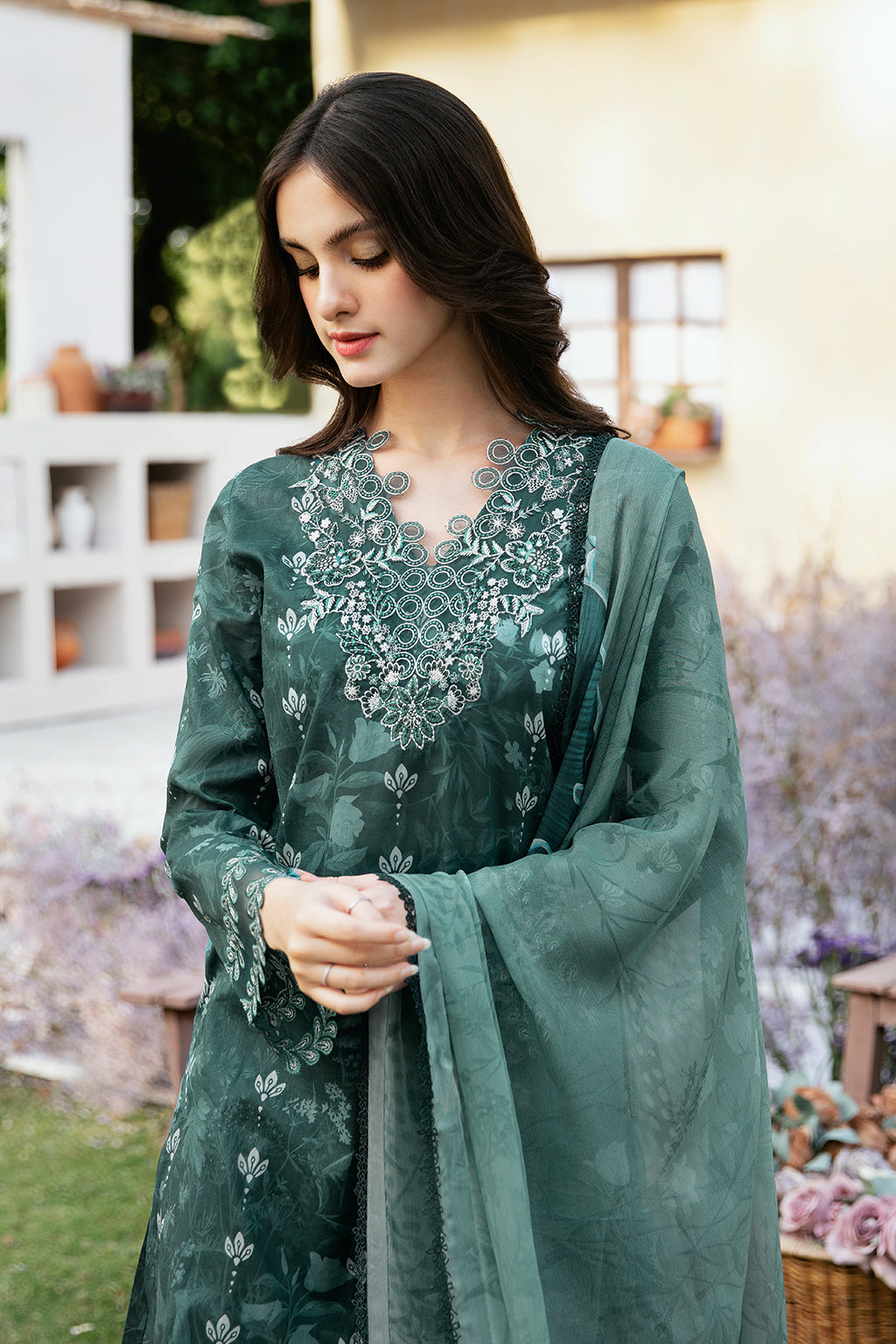 Ramsha | Rangrez Lawn Collection | N-505 - Official Ramsha stockist in UK - Sakeena London