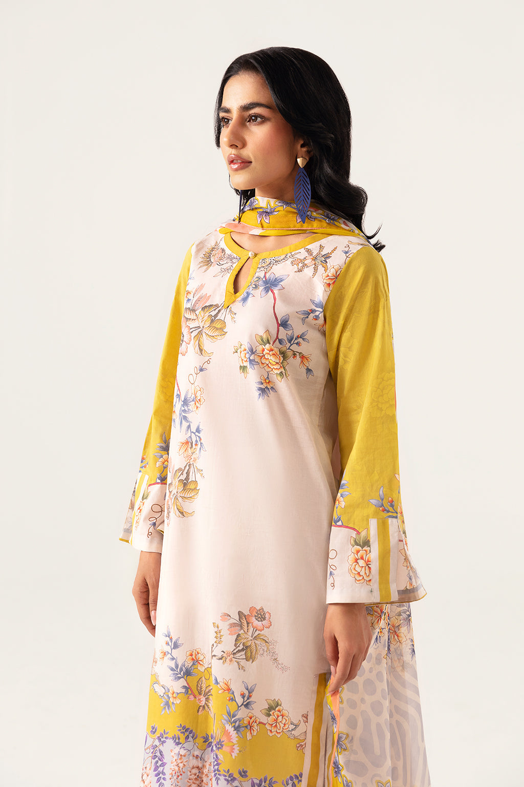 Ramsha | Pinted Lawn | RP-111 - Official Ramsha stockist in UK - Sakeena London