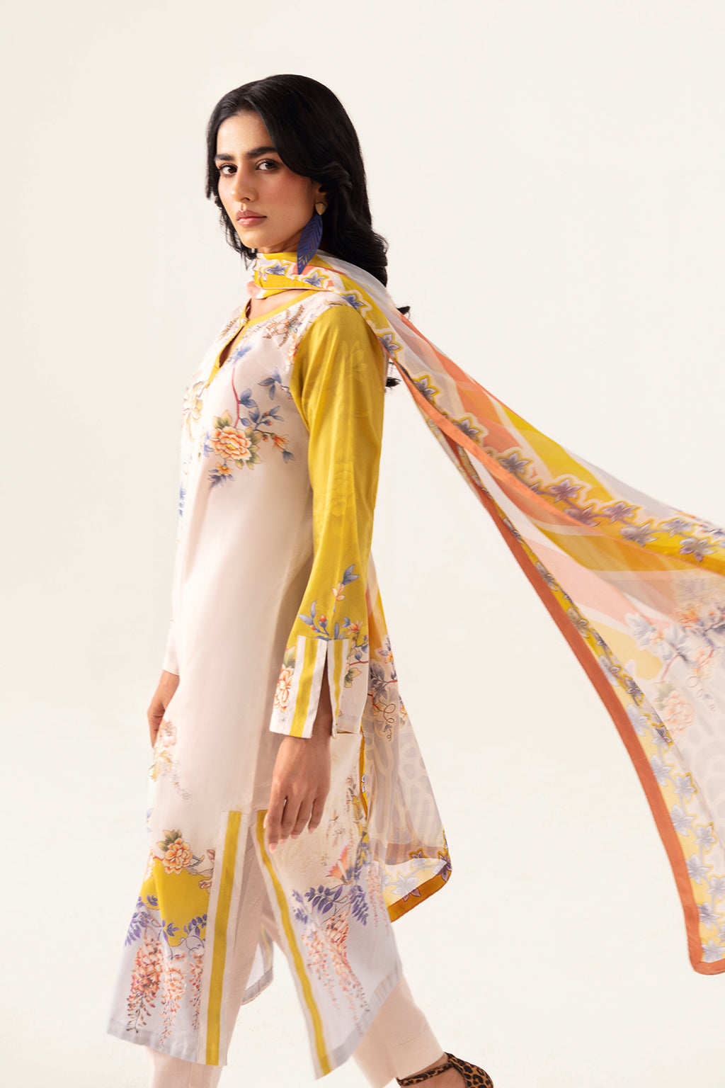 Ramsha | Pinted Lawn | RP-111 - Official Ramsha stockist in UK - Sakeena London