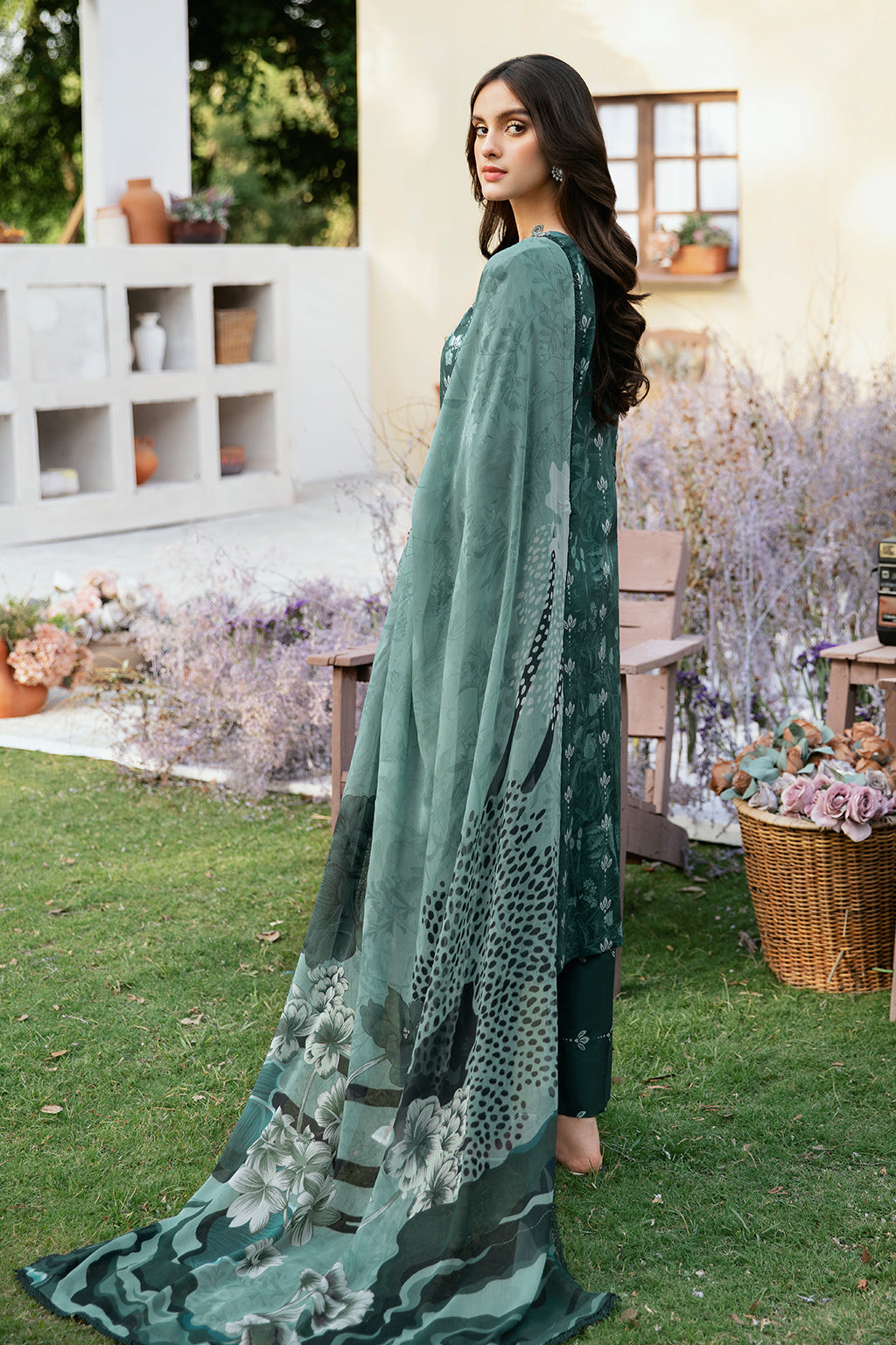 Ramsha | Rangrez Lawn Collection | N-505 - Official Ramsha stockist in UK - Sakeena London