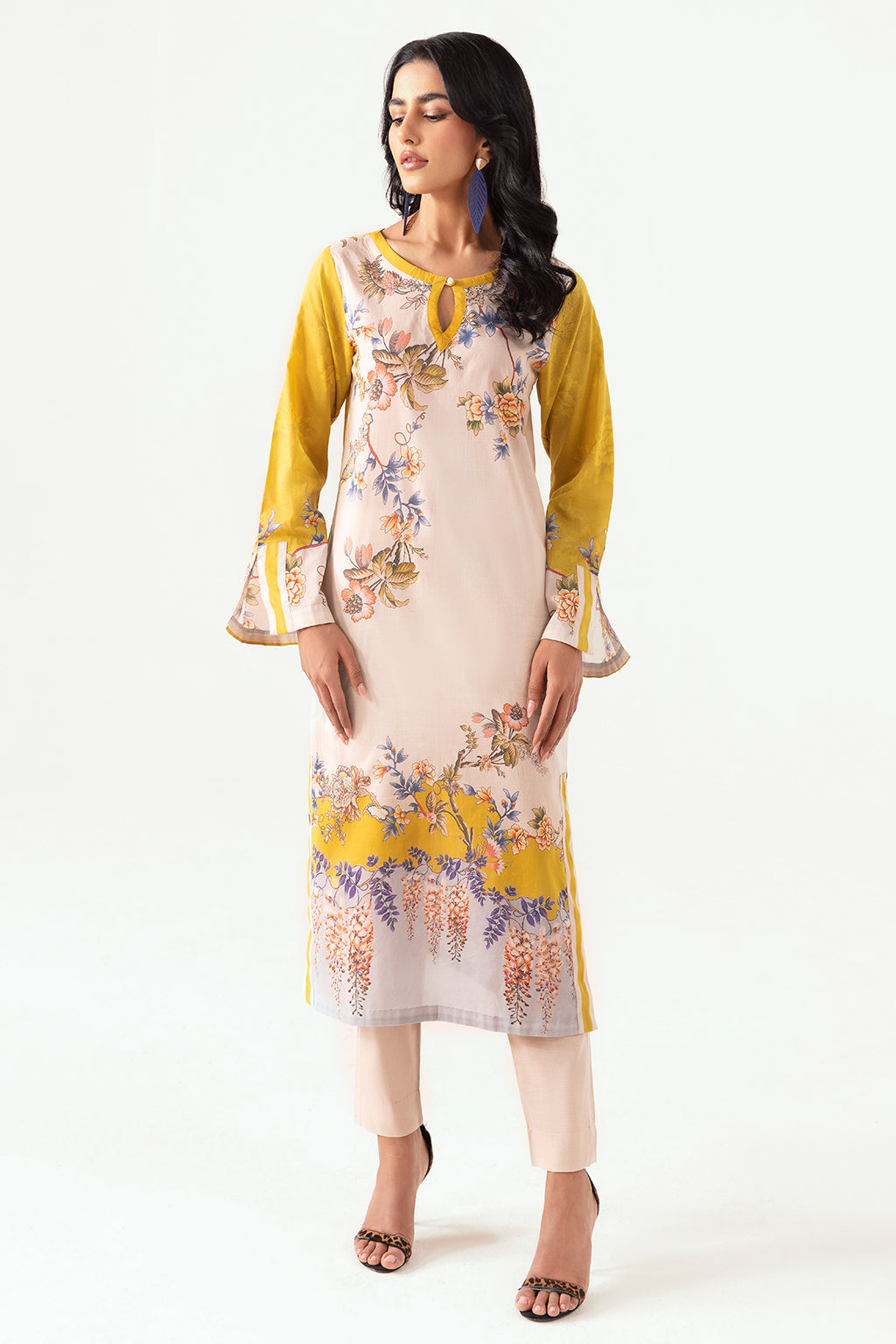Ramsha | Pinted Lawn | RP-111 - Official Ramsha stockist in UK - Sakeena London