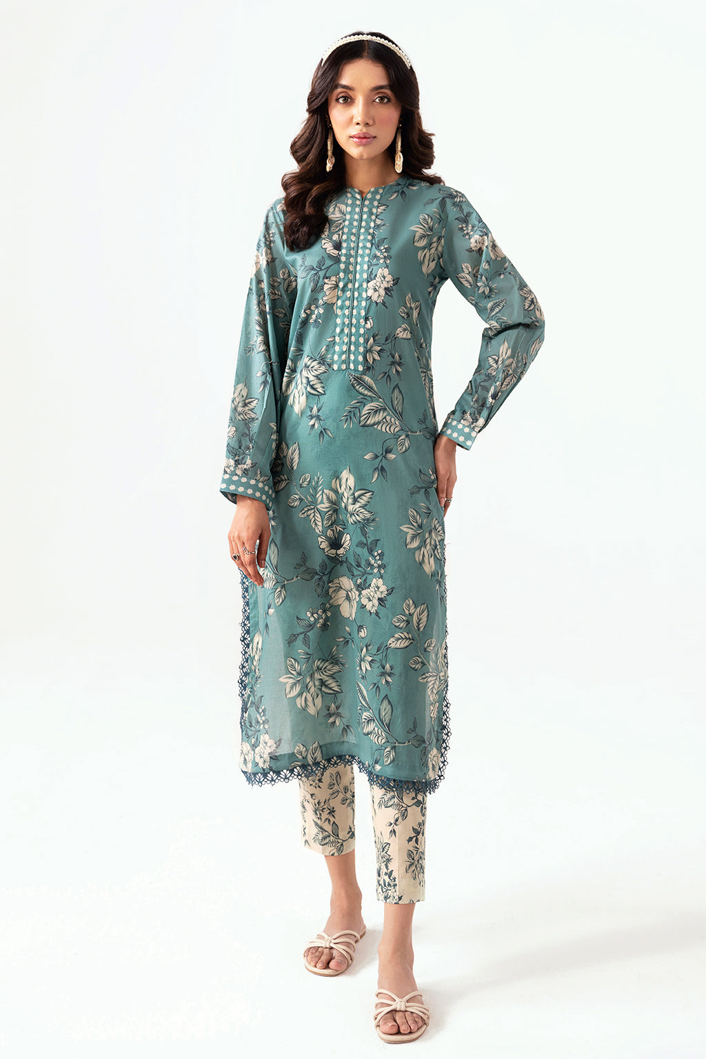 Ramsha | Pinted Lawn | RP-104 - Official Ramsha stockist in UK - Sakeena London