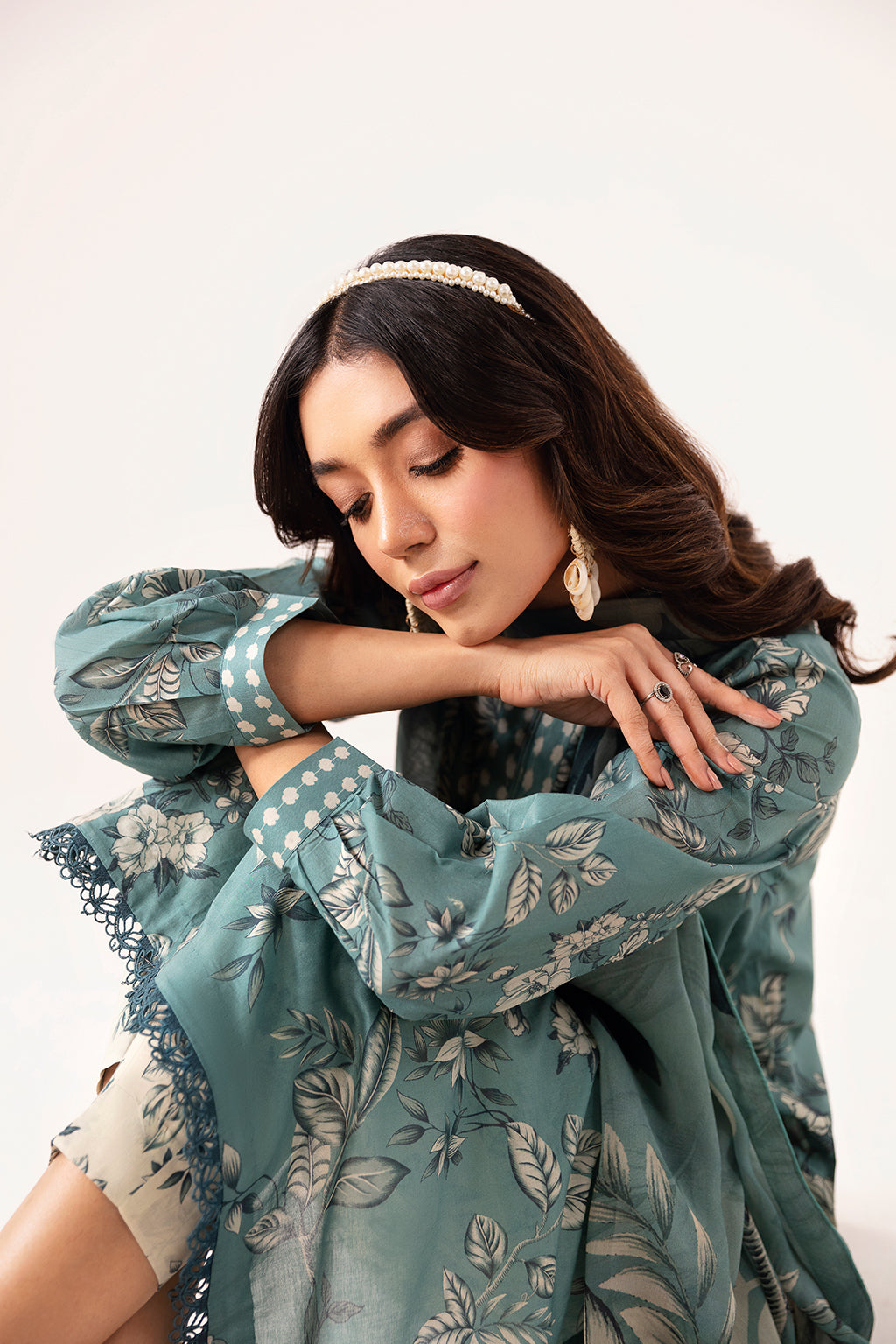 Ramsha | Pinted Lawn | RP-104 - Official Ramsha stockist in UK - Sakeena London