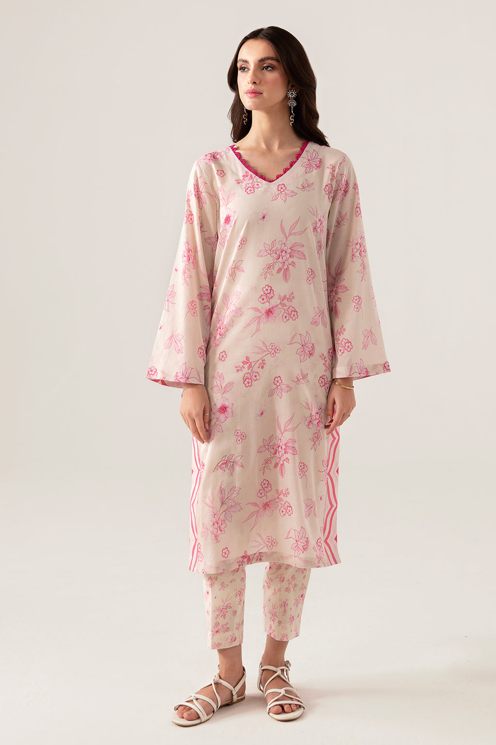 Ramsha | Pinted Lawn | RP-105 - Official Ramsha stockist in UK - Sakeena London