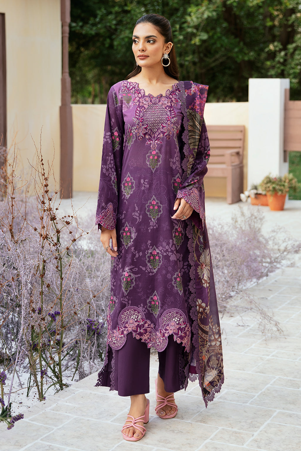 Ramsha | Rangrez Lawn Collection | N-506 - Official Ramsha stockist in UK - Sakeena London
