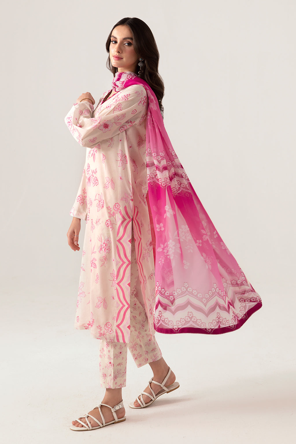 Ramsha | Pinted Lawn | RP-105 - Official Ramsha stockist in UK - Sakeena London