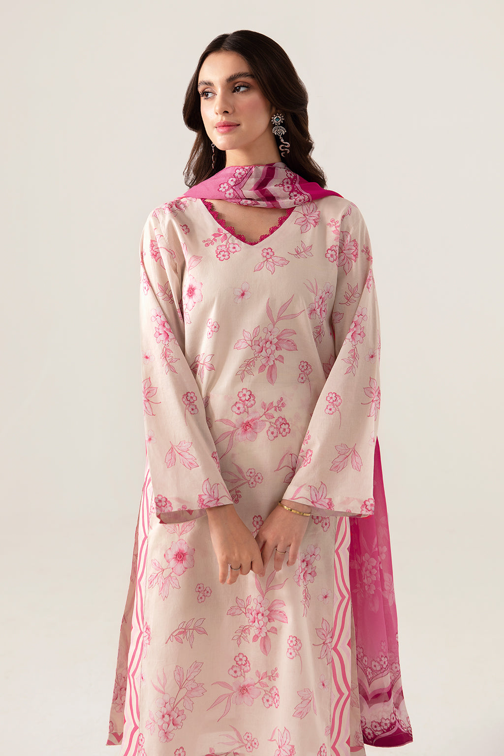 Ramsha | Pinted Lawn | RP-105 - Official Ramsha stockist in UK - Sakeena London