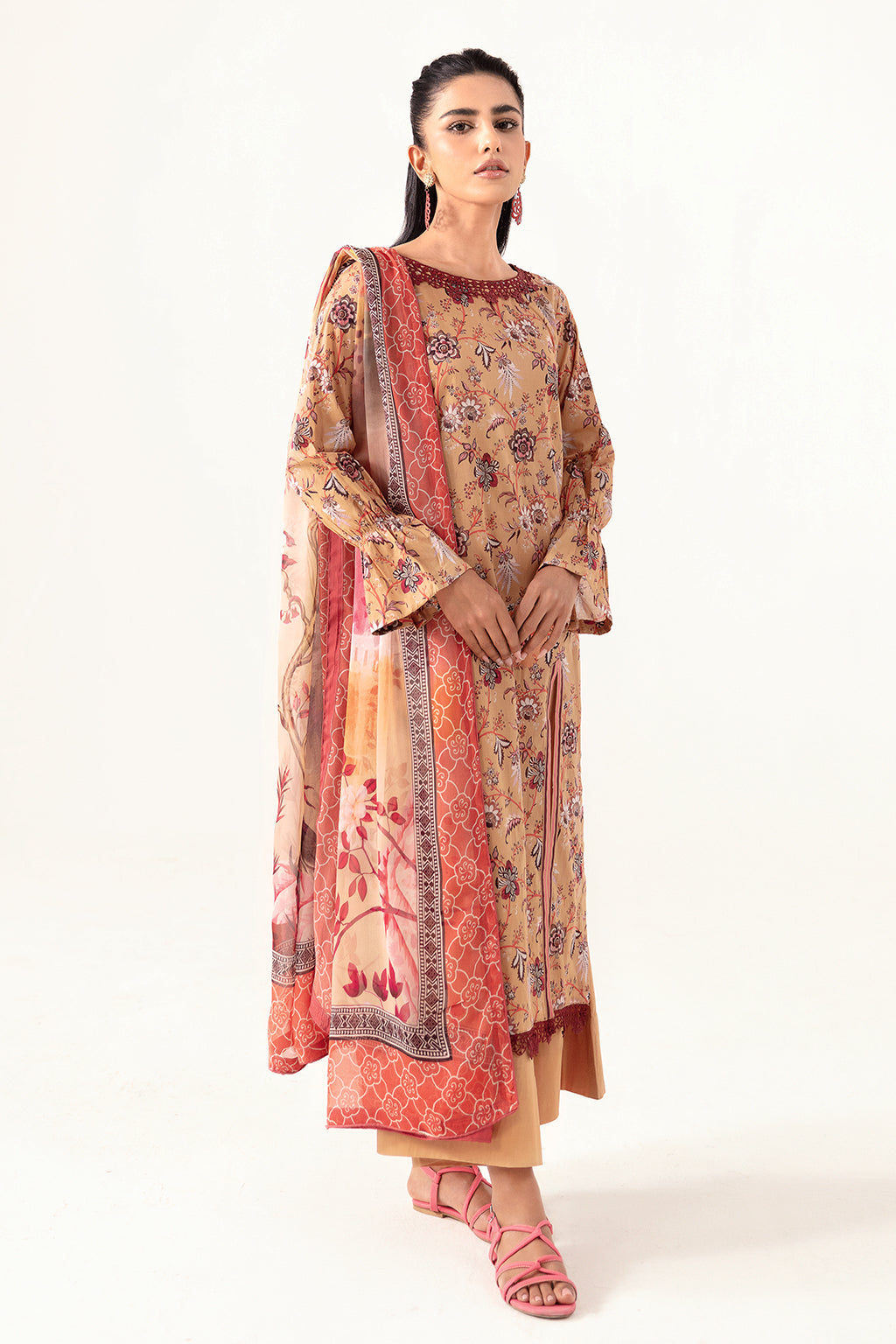 Ramsha | Pinted Lawn | RP-112 - Official Ramsha stockist in UK - Sakeena London