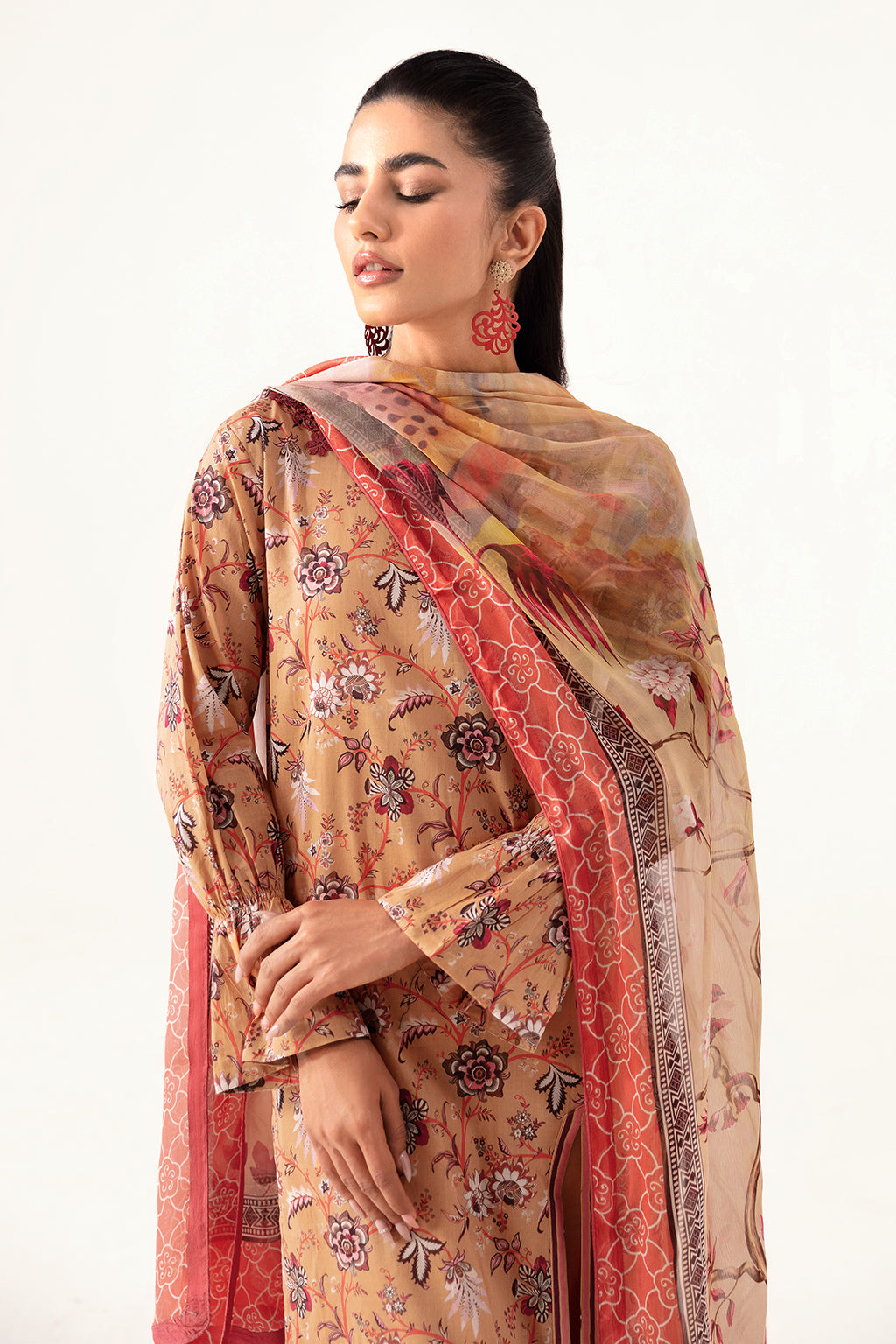 Ramsha | Pinted Lawn | RP-112 - Official Ramsha stockist in UK - Sakeena London