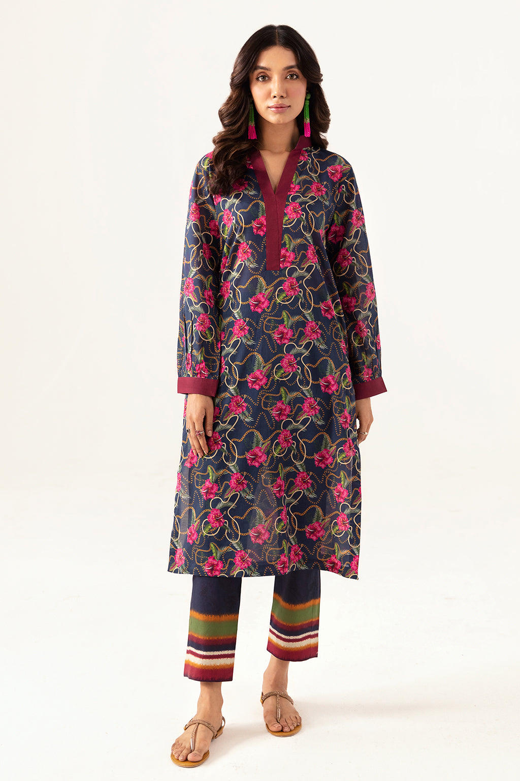 Ramsha | Pinted Lawn | RP-101 - Official Ramsha stockist in UK - Sakeena London